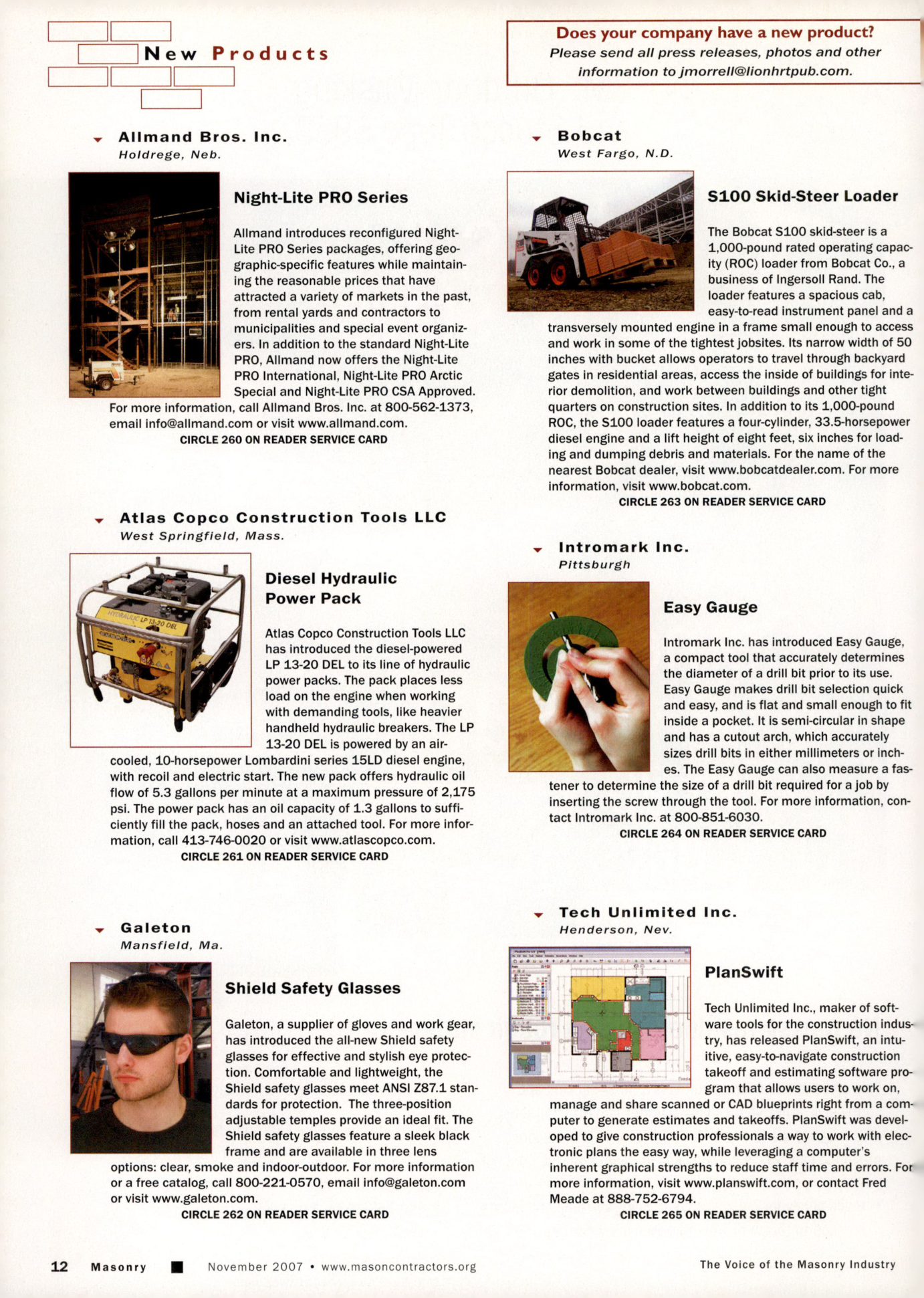 Masonry Magazine November 2007 Page. 14