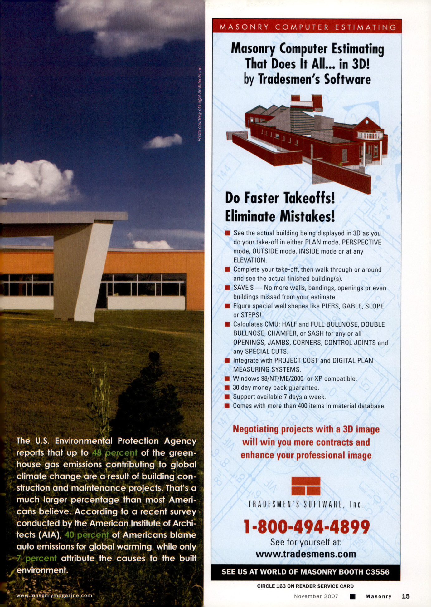 Masonry Magazine November 2007 Page. 17