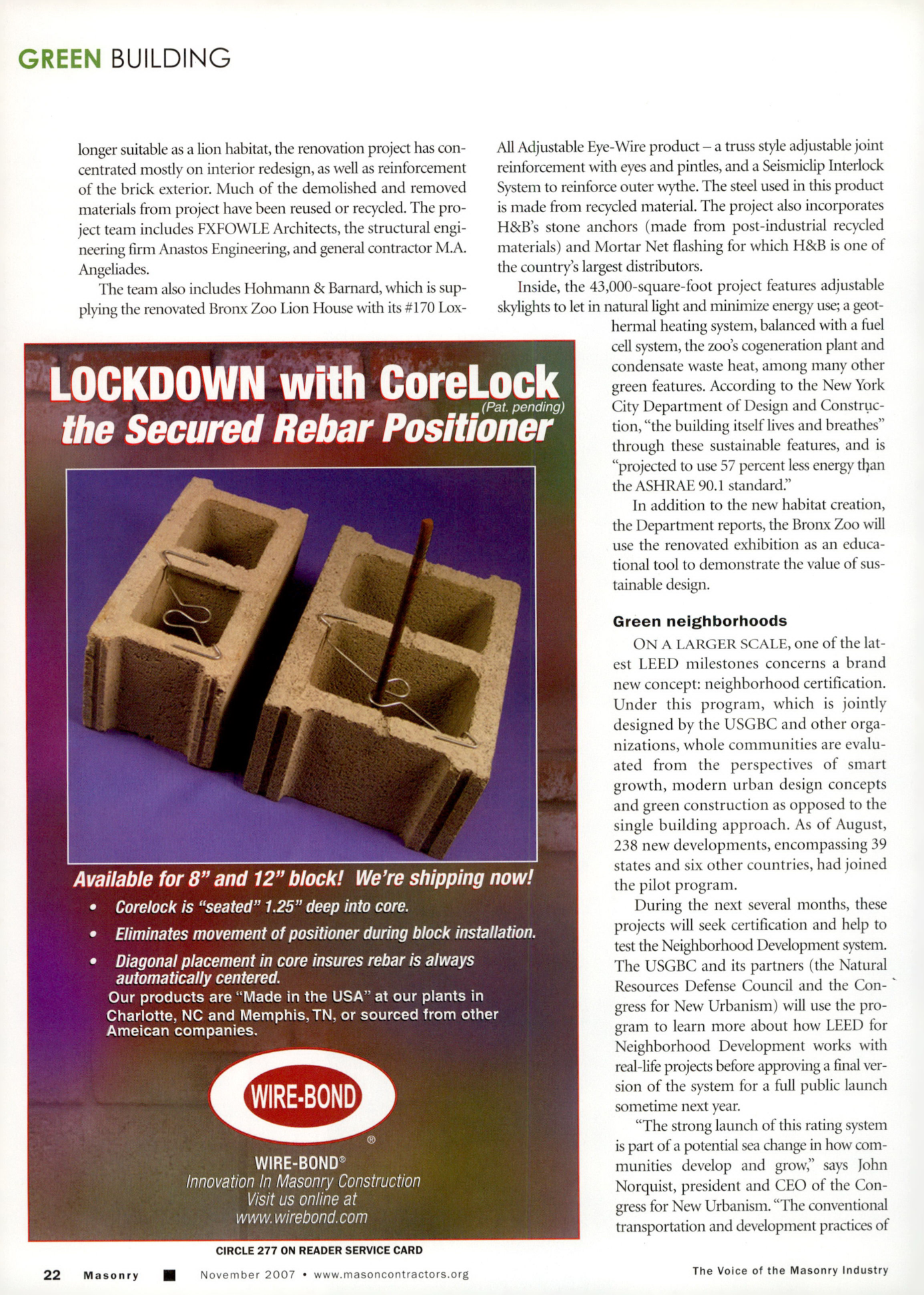 Masonry Magazine November 2007 Page. 24