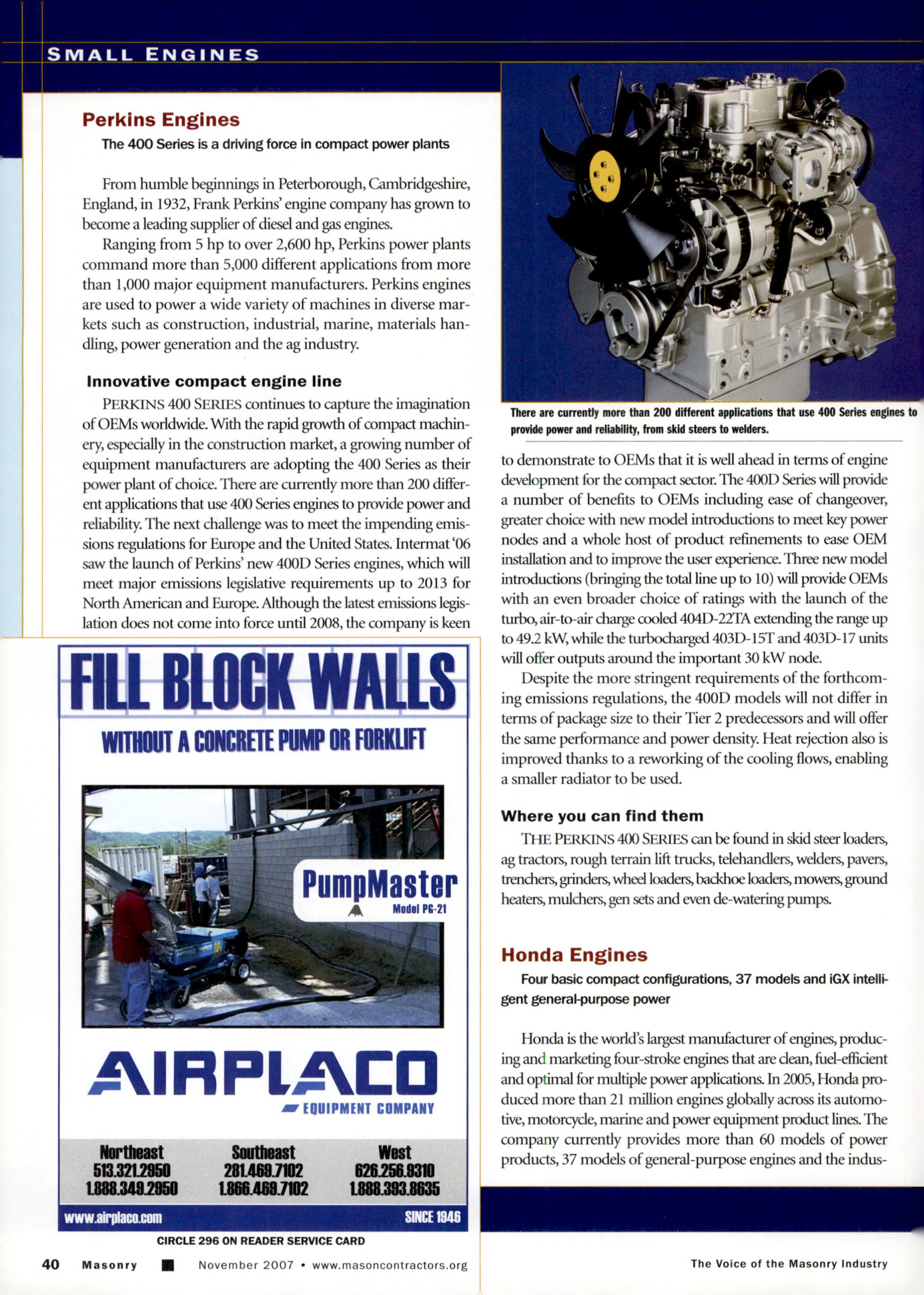 Masonry Magazine November 2007 Page. 42