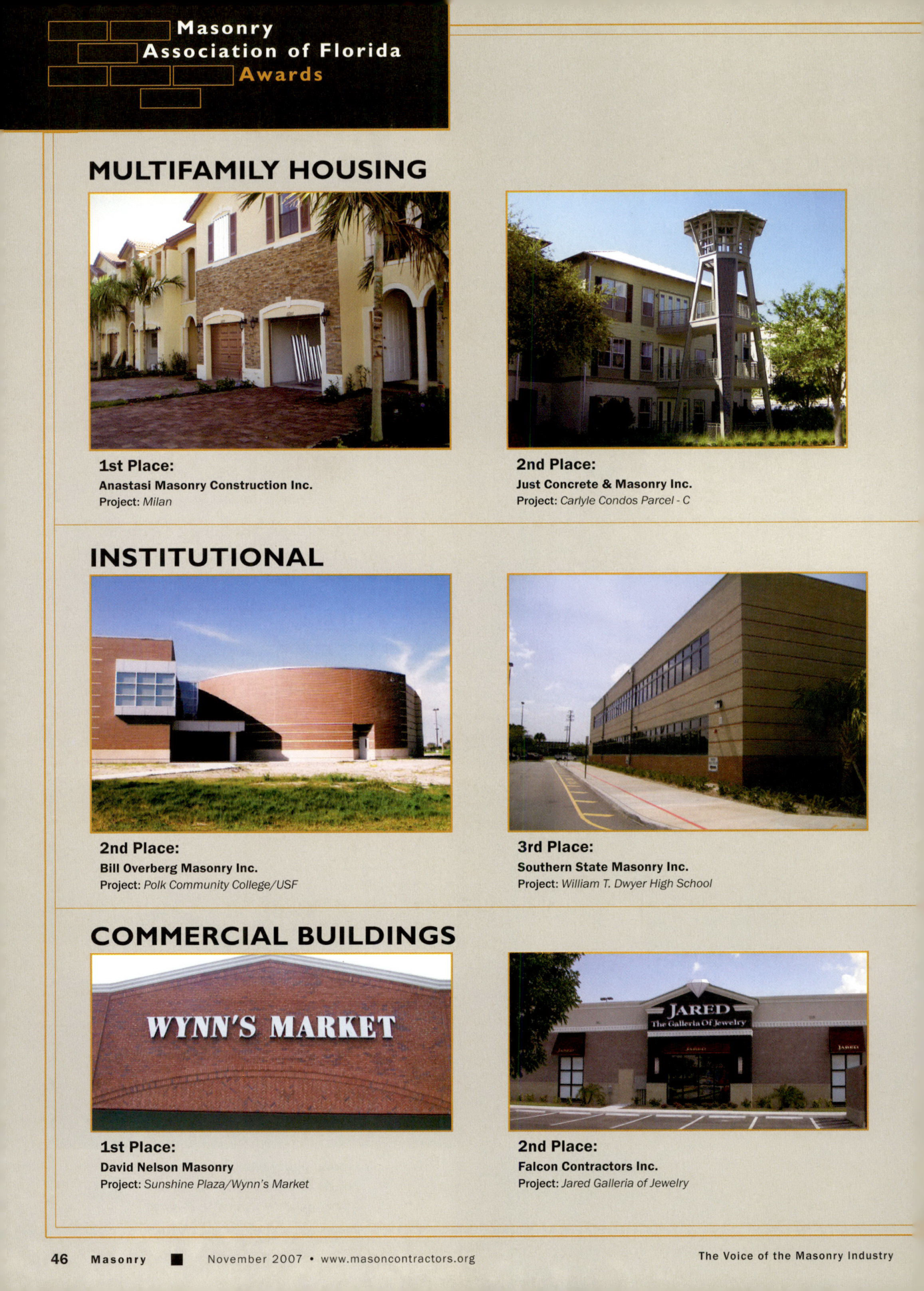 Masonry Magazine November 2007 Page. 48