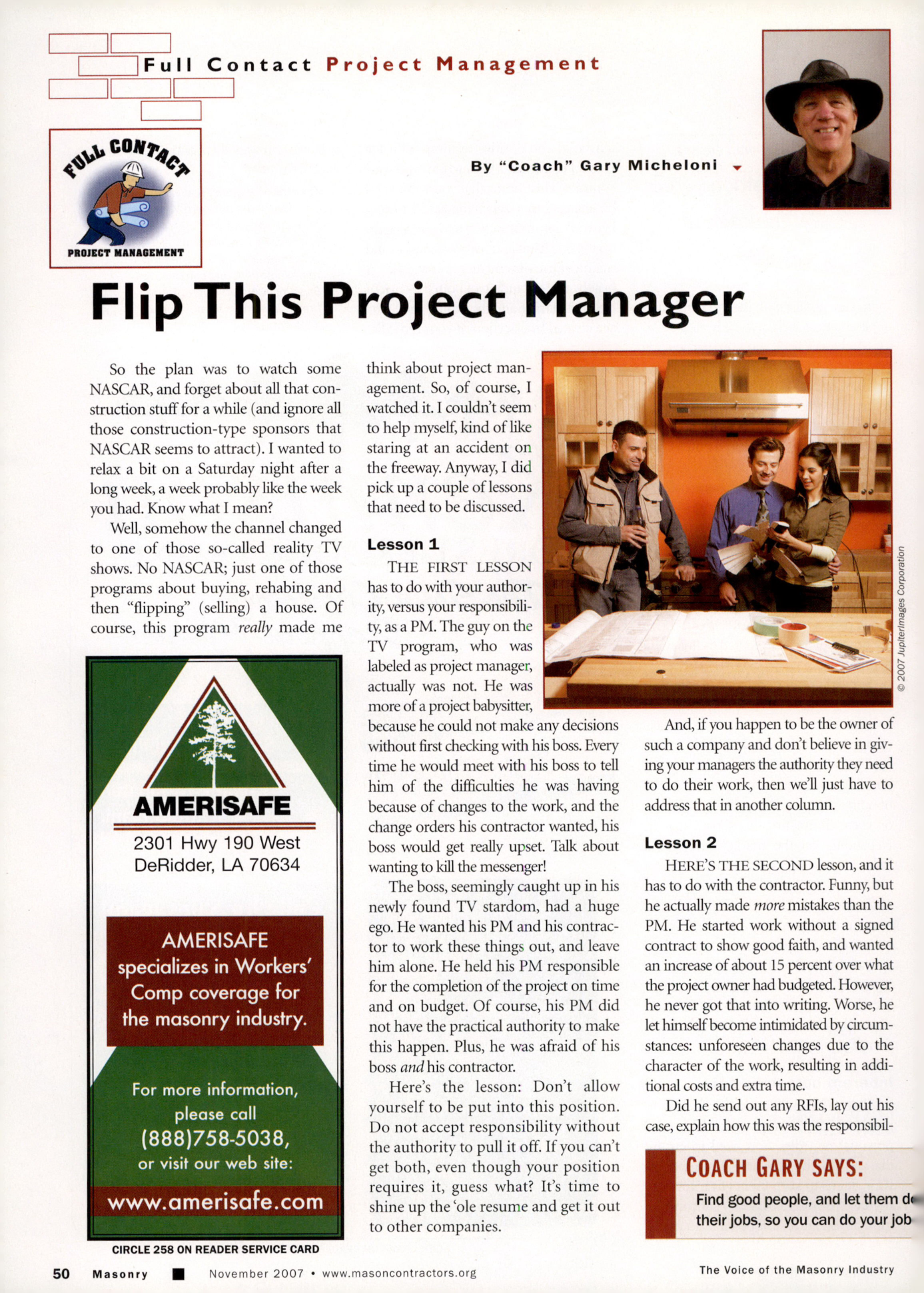 Masonry Magazine November 2007 Page. 52