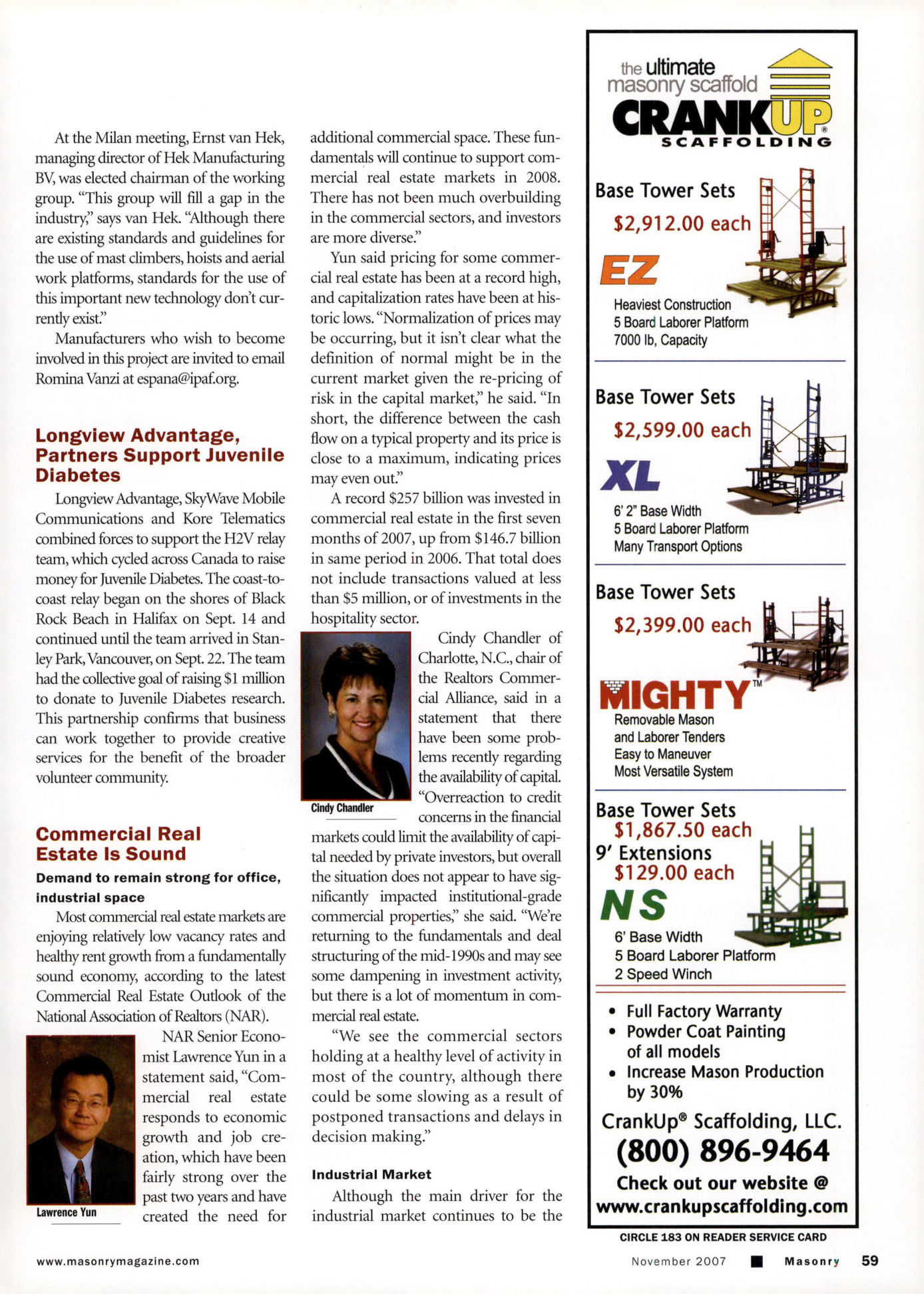 Masonry Magazine November 2007 Page. 61