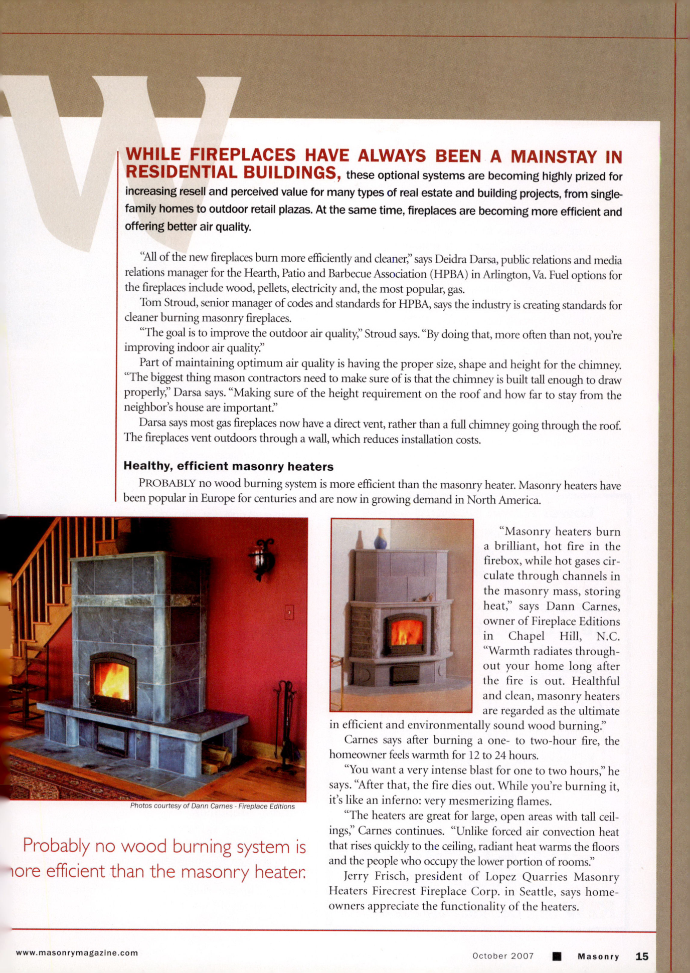Masonry Magazine October 2007 Page. 17