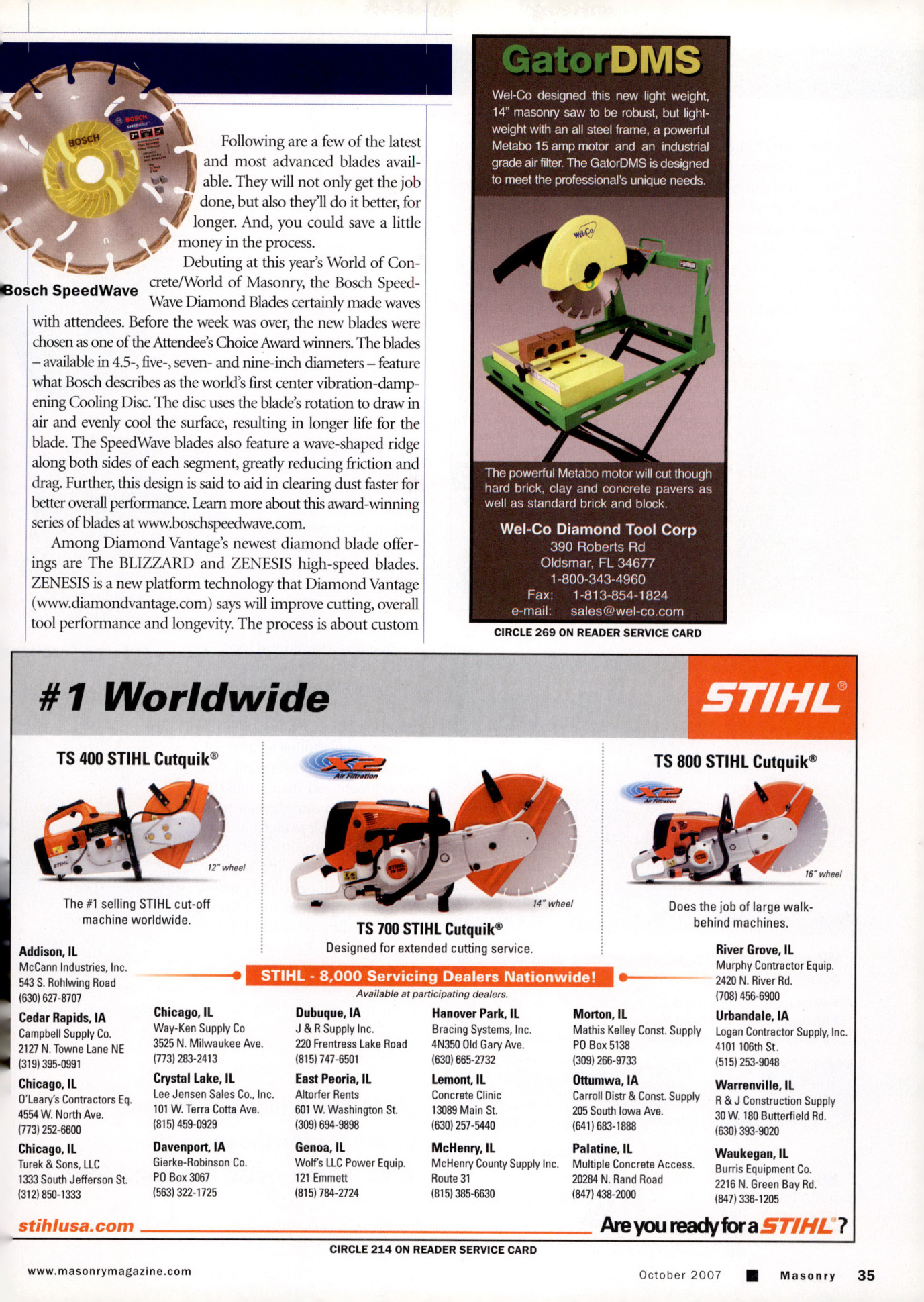 Masonry Magazine October 2007 Page. 37