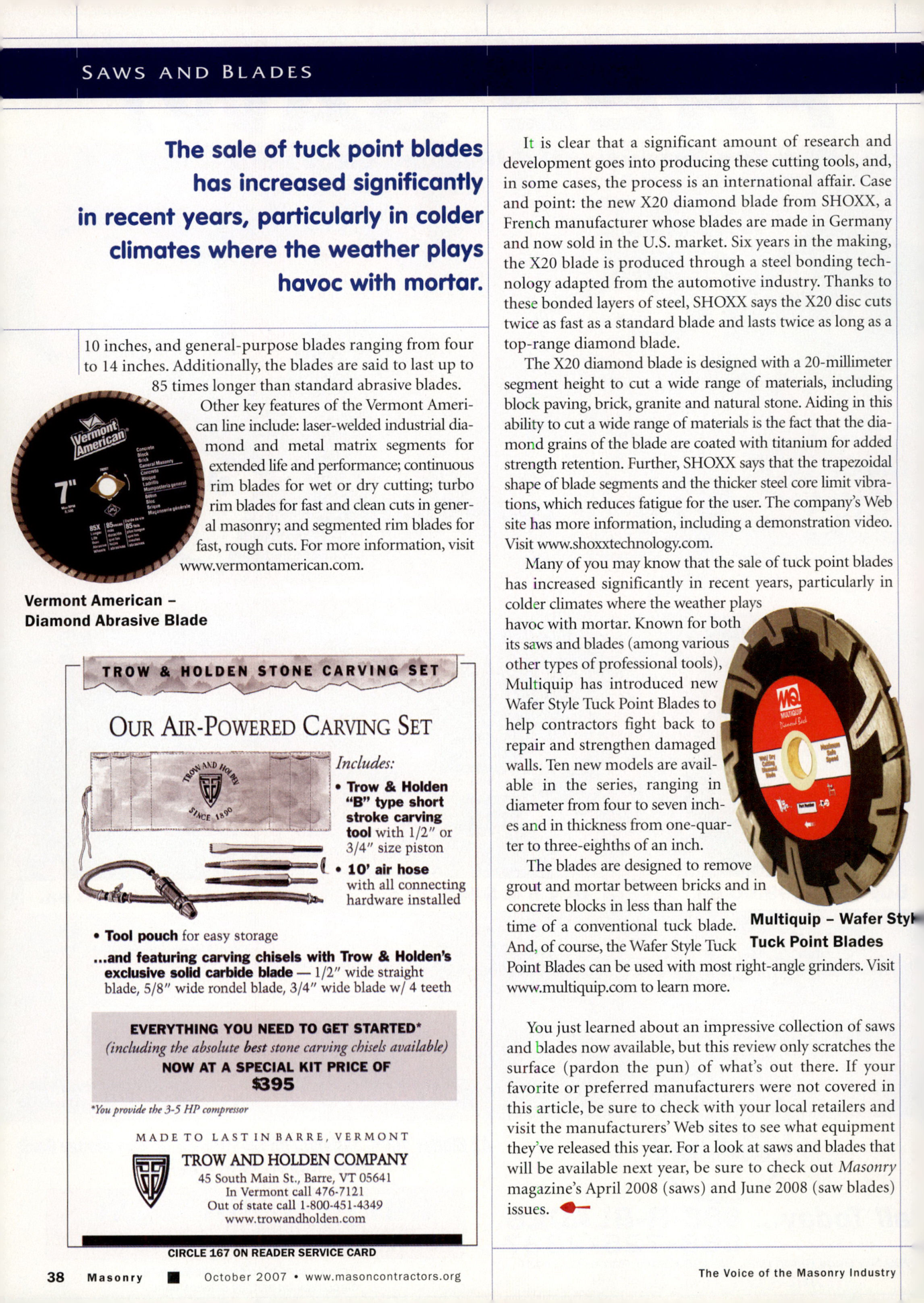 Masonry Magazine October 2007 Page. 40