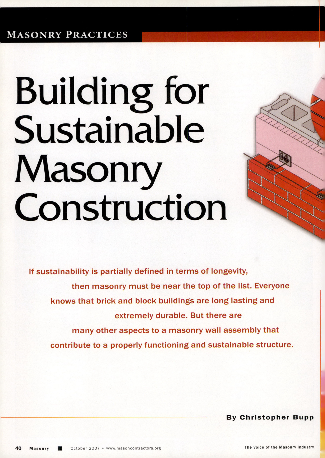 Masonry Magazine October 2007 Page. 42