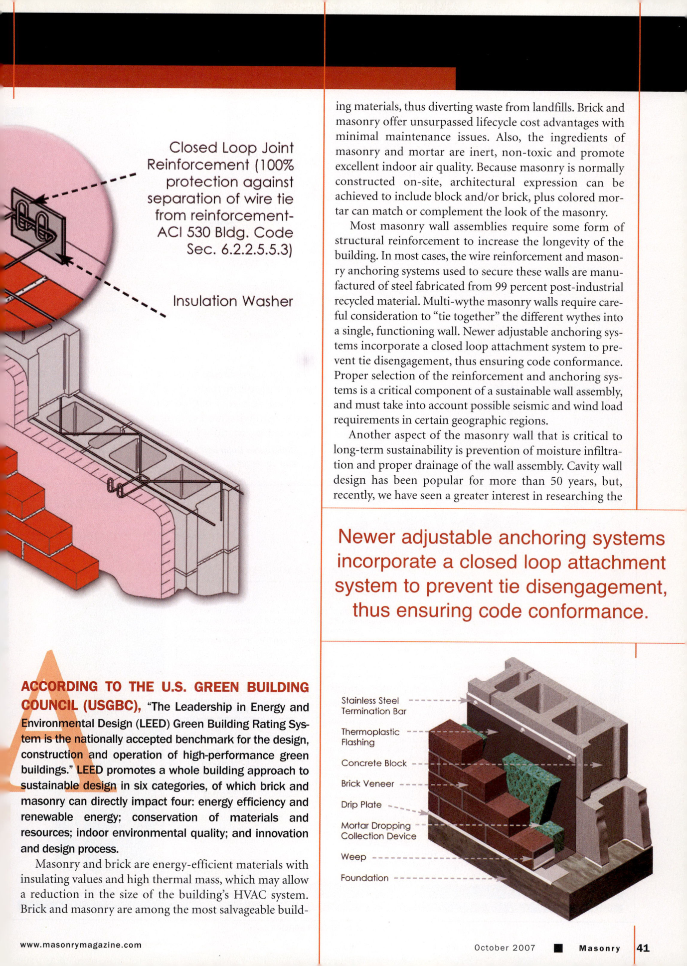 Masonry Magazine October 2007 Page. 43