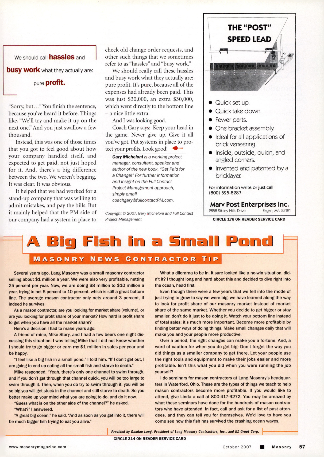 Masonry Magazine October 2007 Page. 59