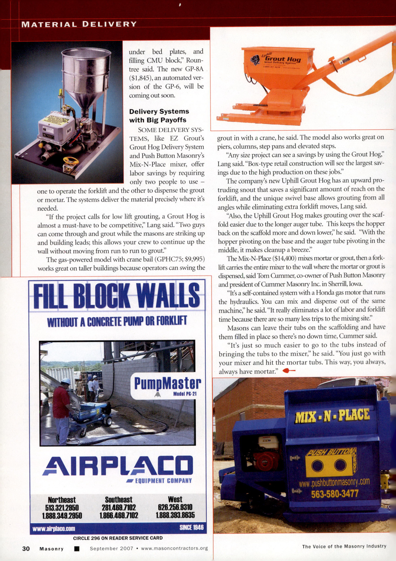 Masonry Magazine September 2007 Page. 32
