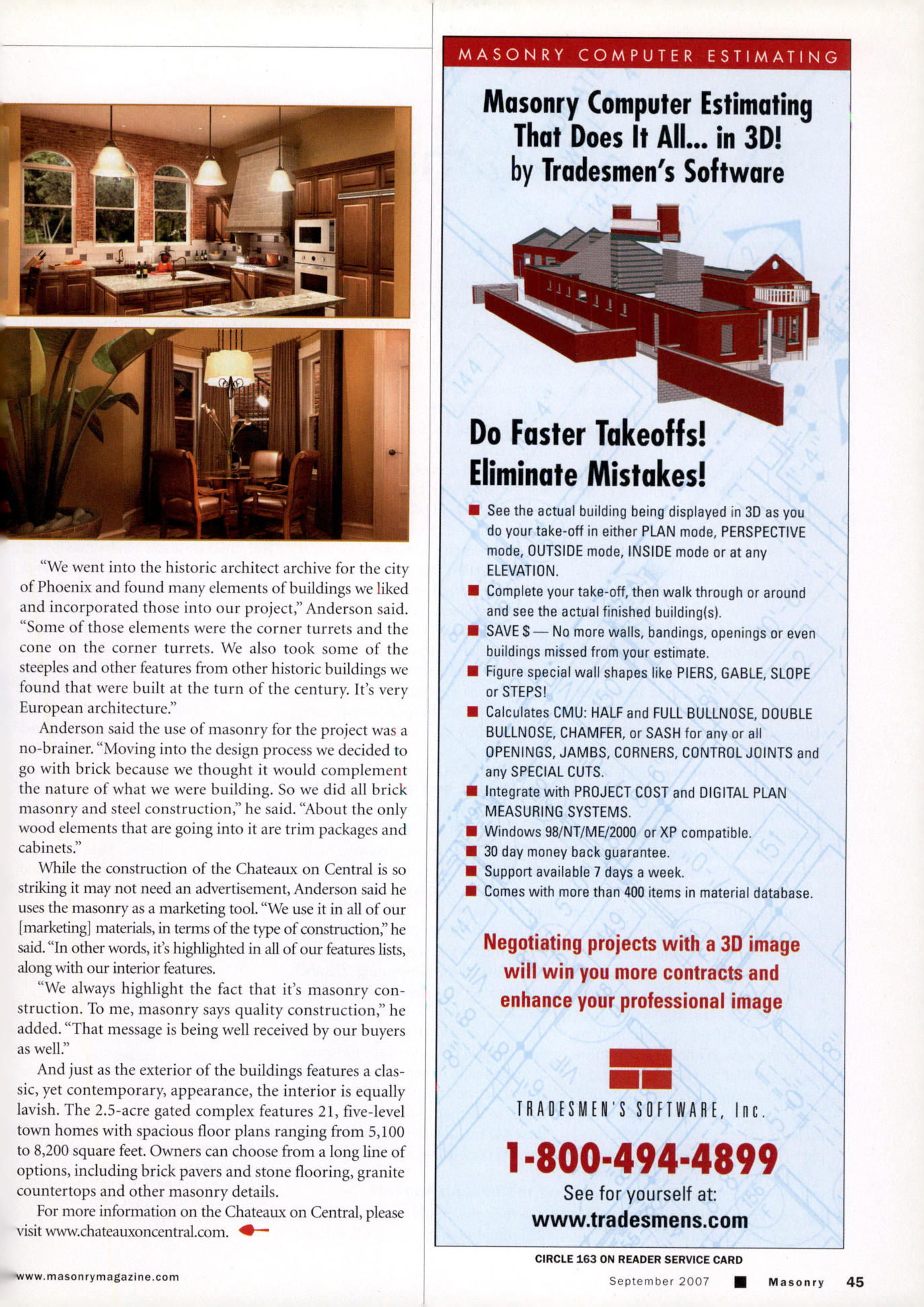 Masonry Magazine September 2007 Page. 47