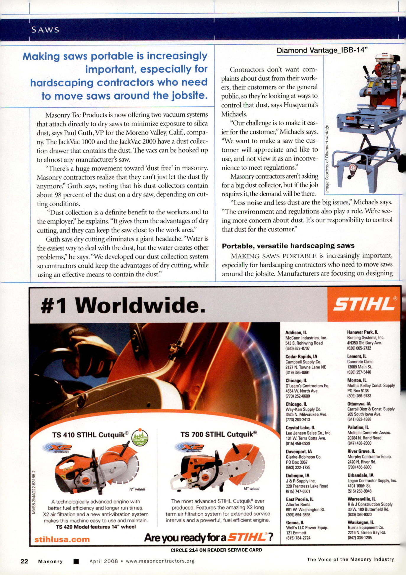 Masonry Magazine April 2008 Page. 24