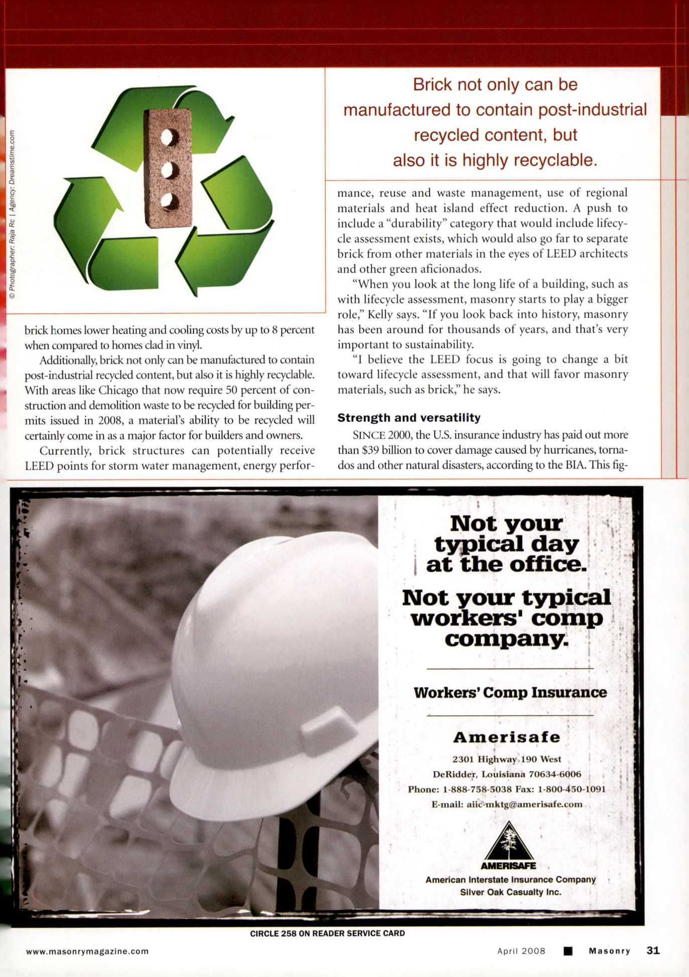 Masonry Magazine April 2008 Page. 33