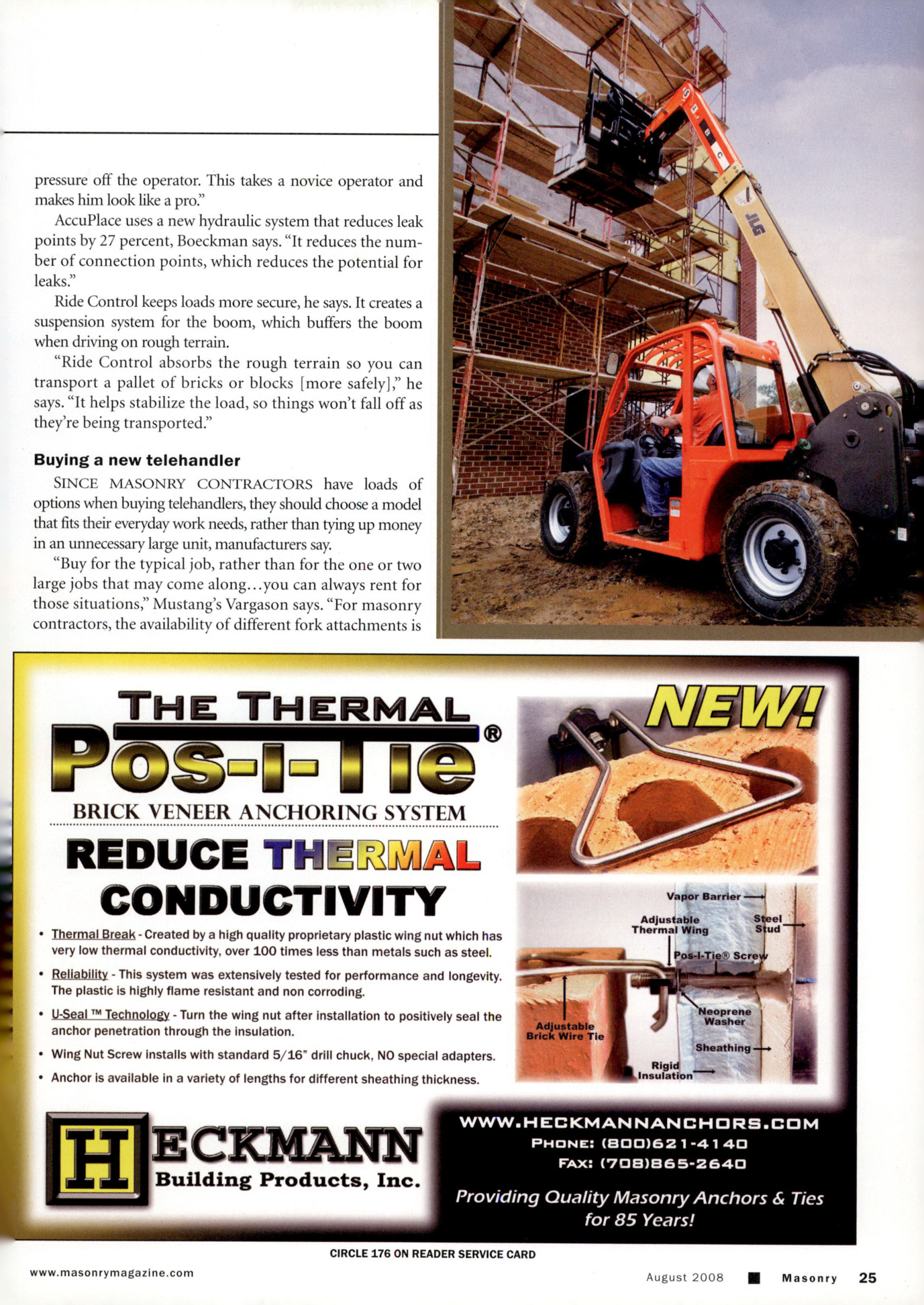 Masonry Magazine August 2008 Page. 27