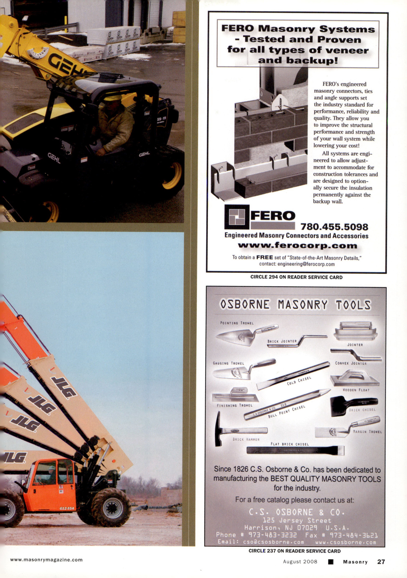Masonry Magazine August 2008 Page. 29