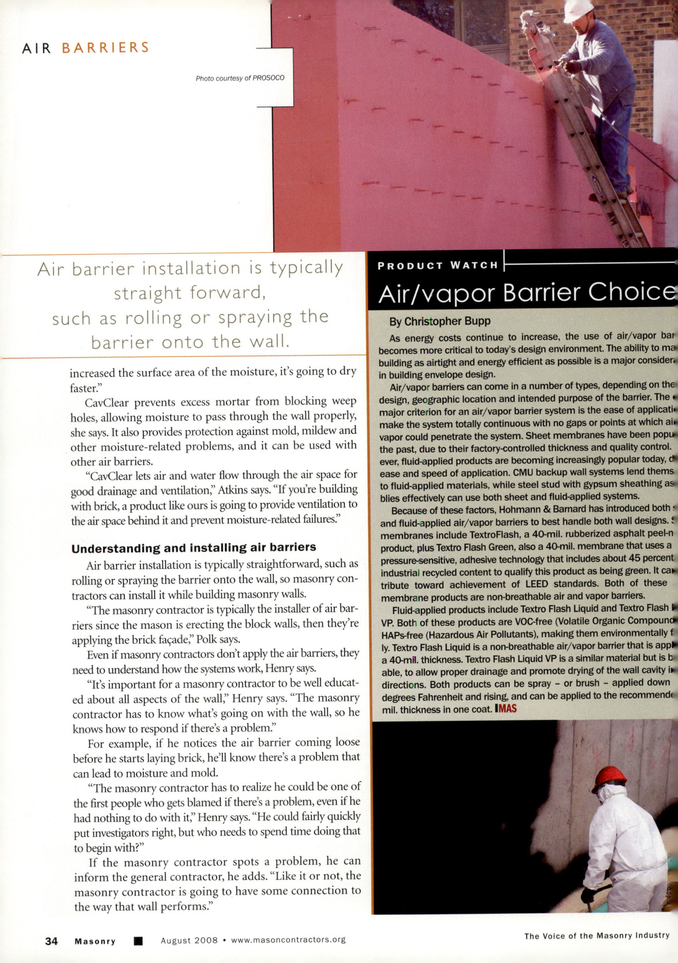 Masonry Magazine August 2008 Page. 36