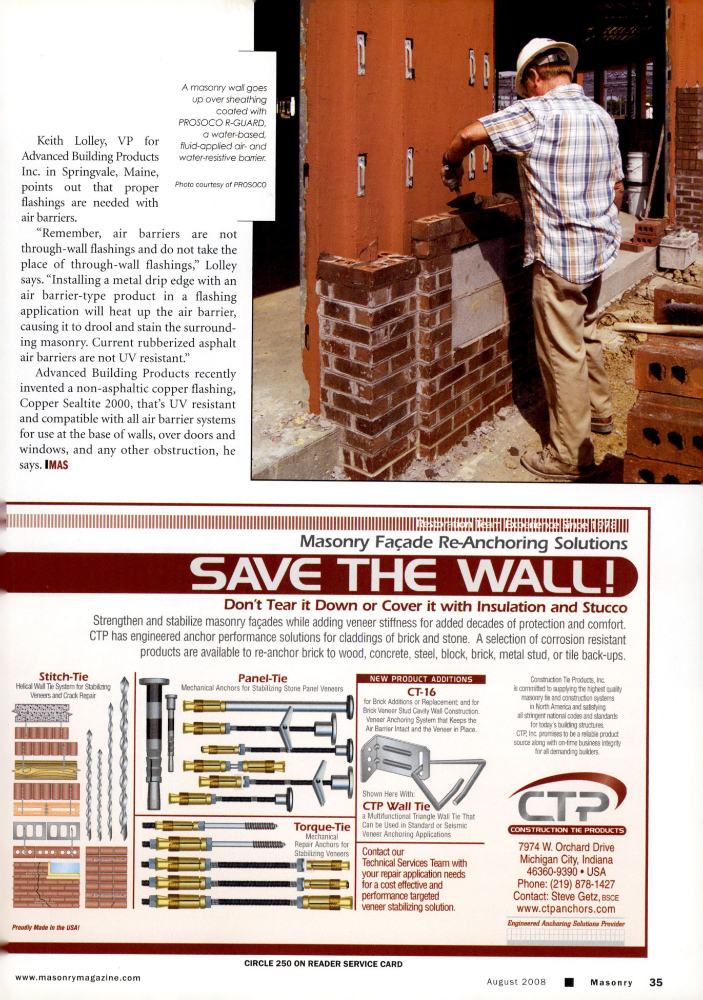 Masonry Magazine August 2008 Page. 37