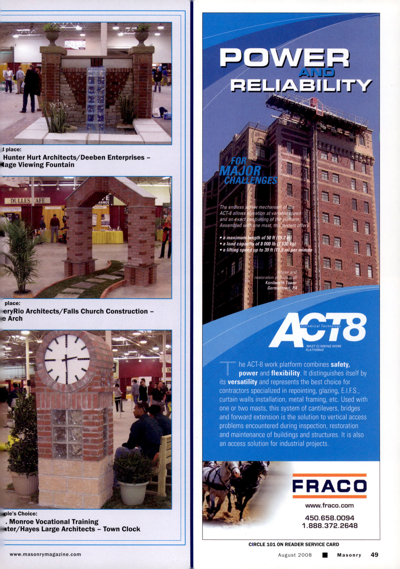 Masonry Magazine August 2008 Page. 51