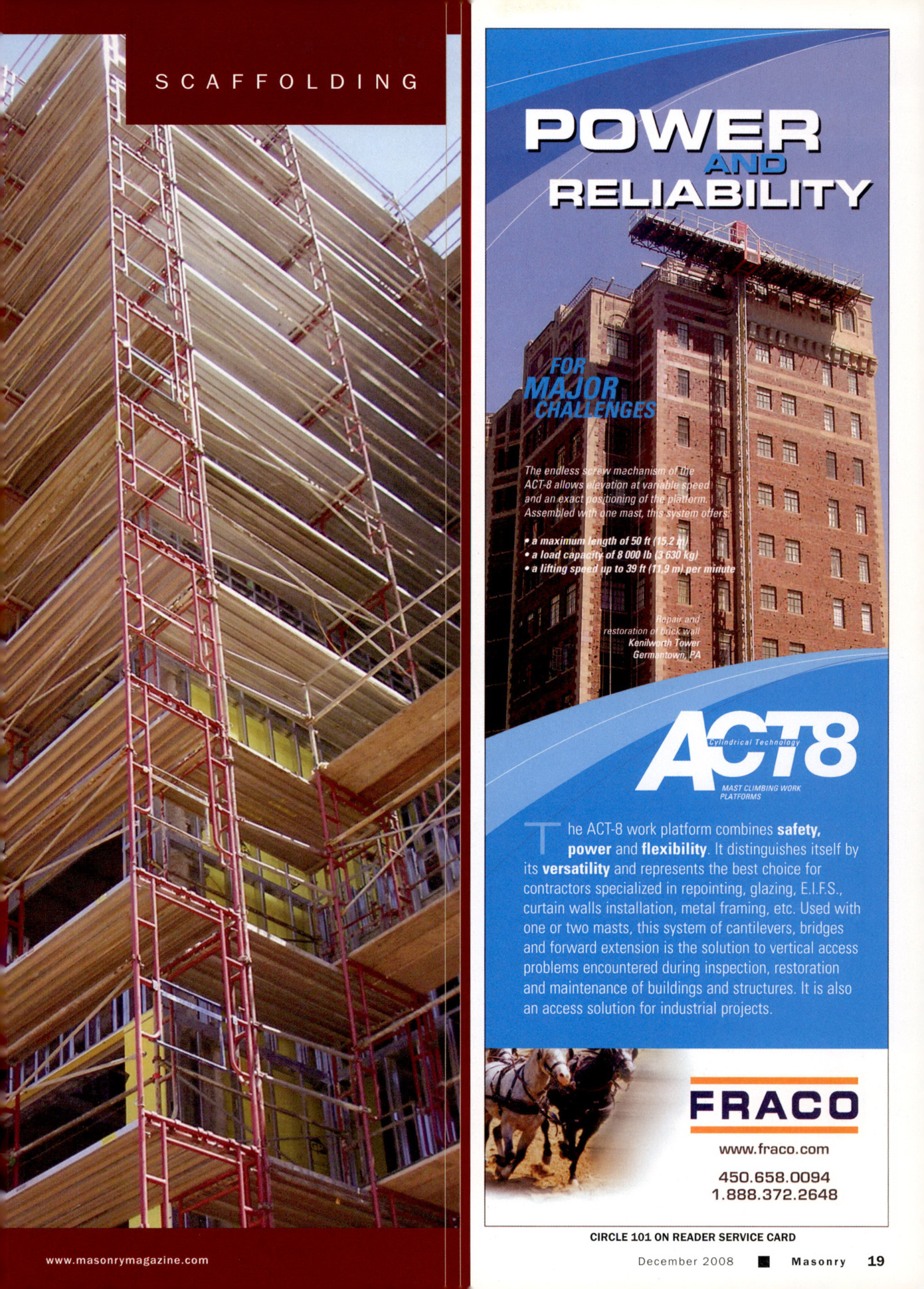 Masonry Magazine December 2008 Page. 21
