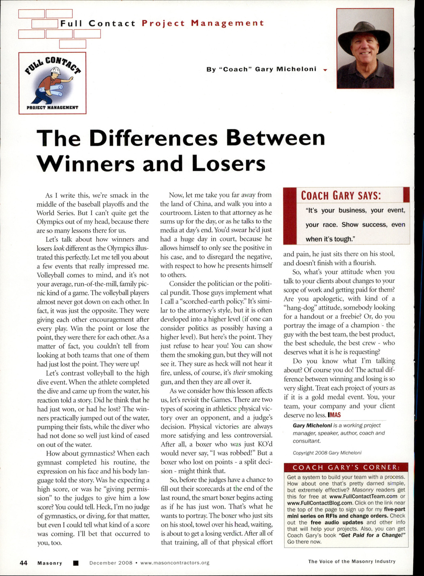 Masonry Magazine December 2008 Page. 46