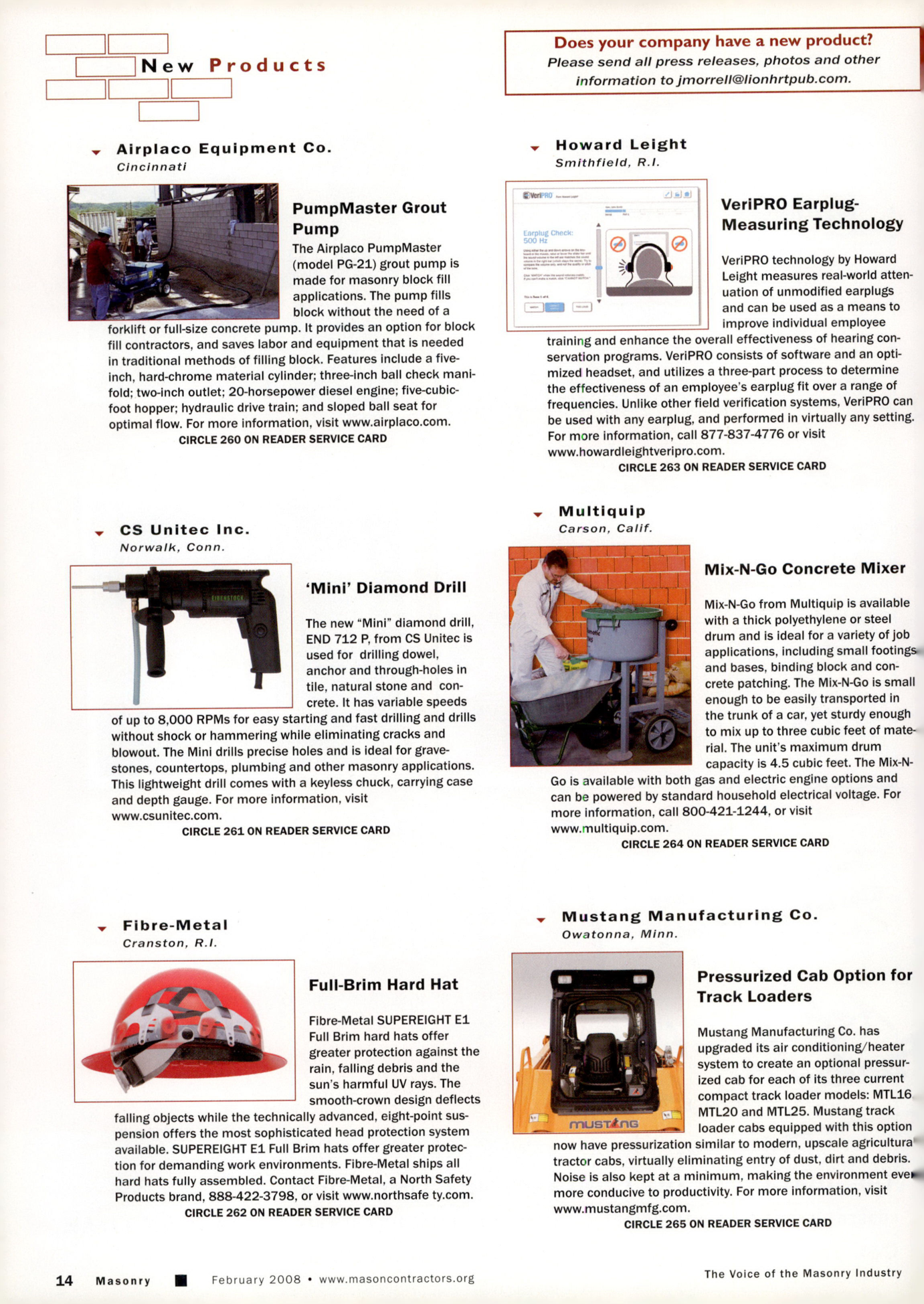 Masonry Magazine February 2008 Page. 16