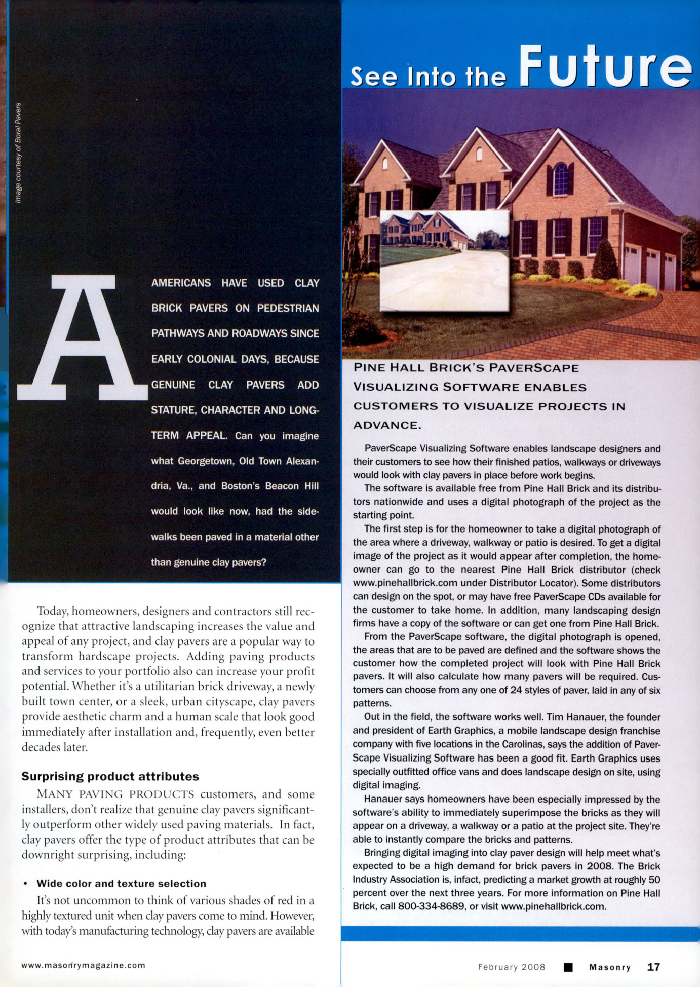 Masonry Magazine February 2008 Page. 19