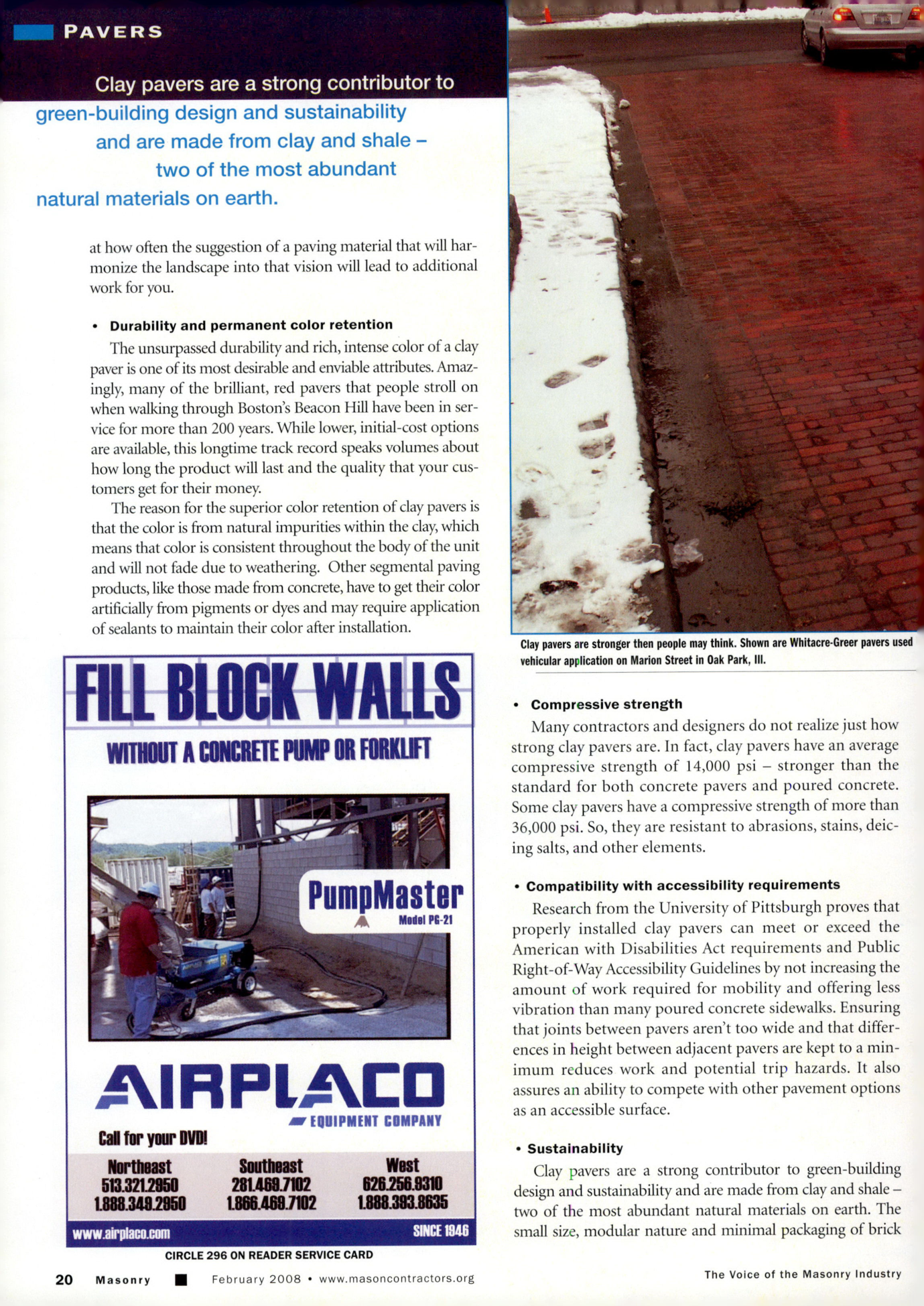 Masonry Magazine February 2008 Page. 22