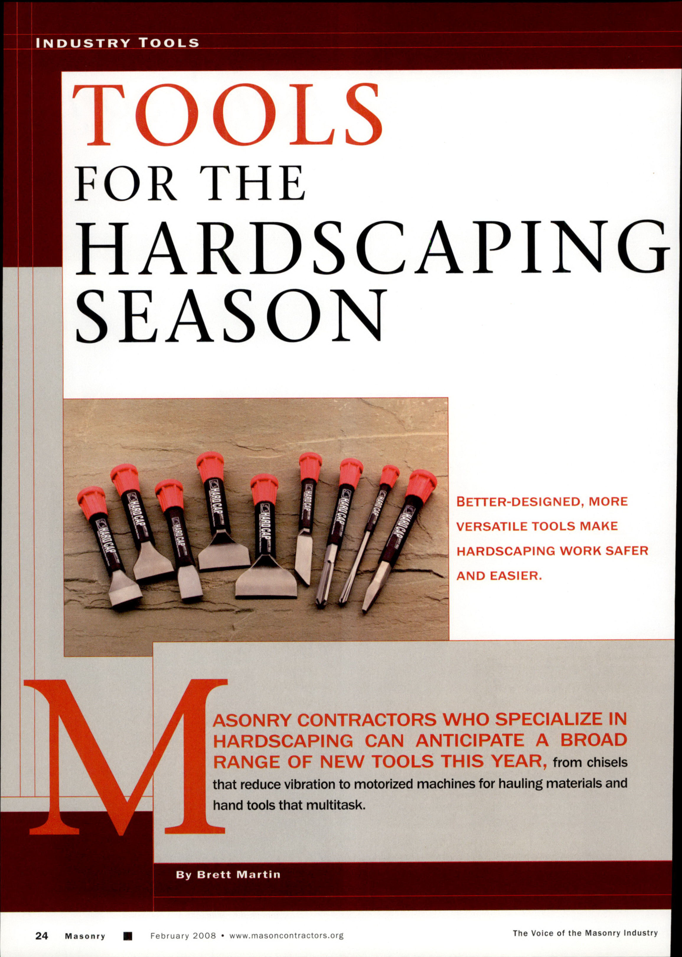 Masonry Magazine February 2008 Page. 26