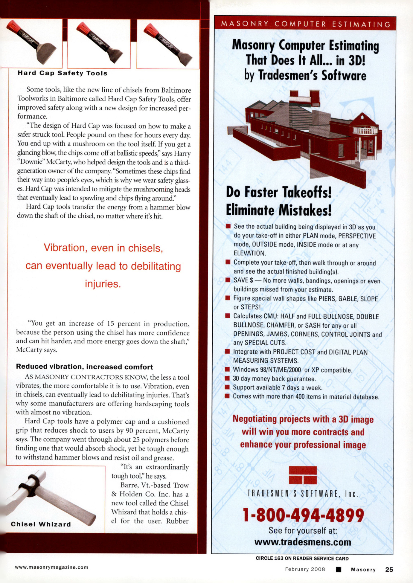 Masonry Magazine February 2008 Page. 27