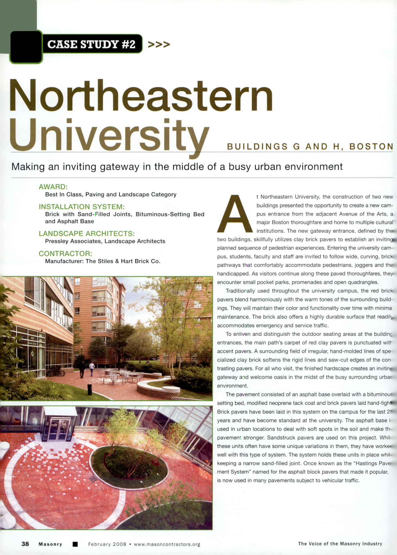 Masonry Magazine February 2008 Page. 40