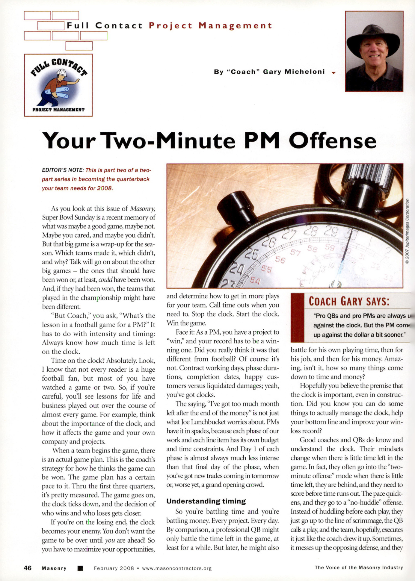 Masonry Magazine February 2008 Page. 48