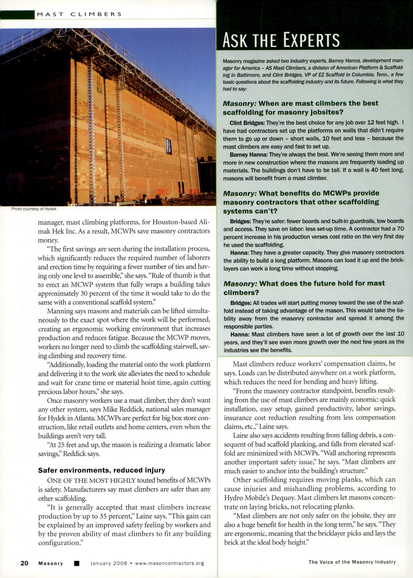 Masonry Magazine January 2008 Page. 24