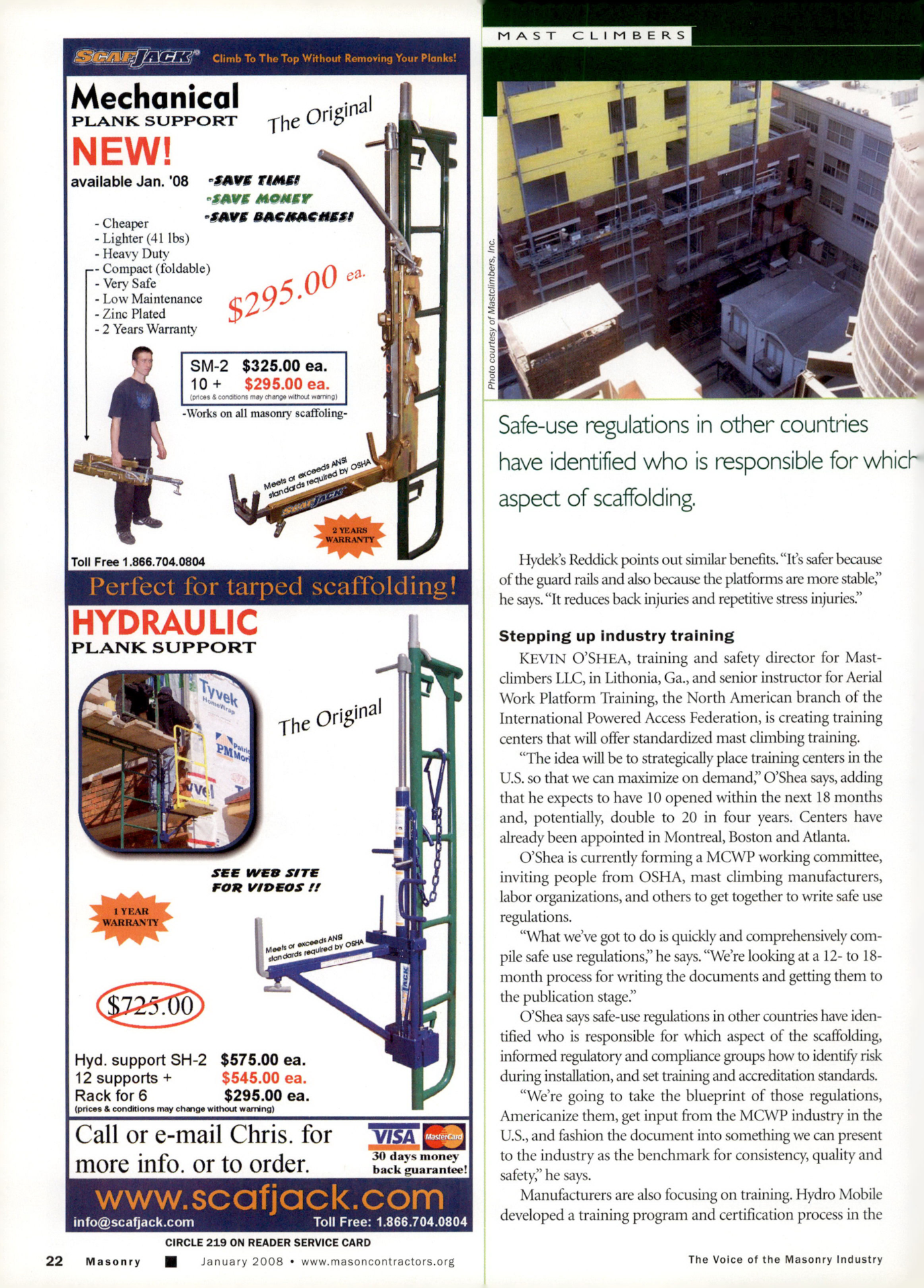Masonry Magazine January 2008 Page. 26
