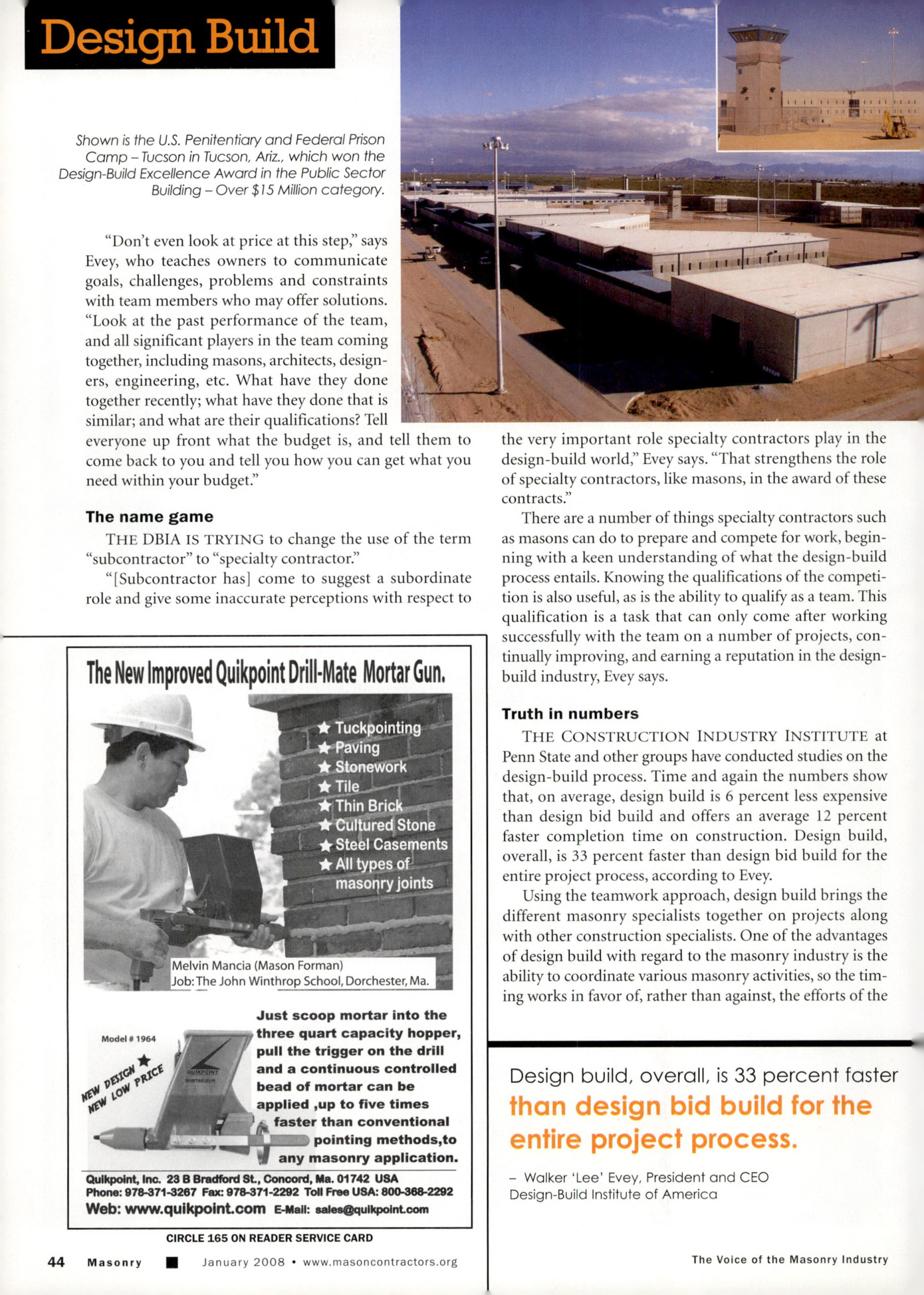 Masonry Magazine January 2008 Page. 48