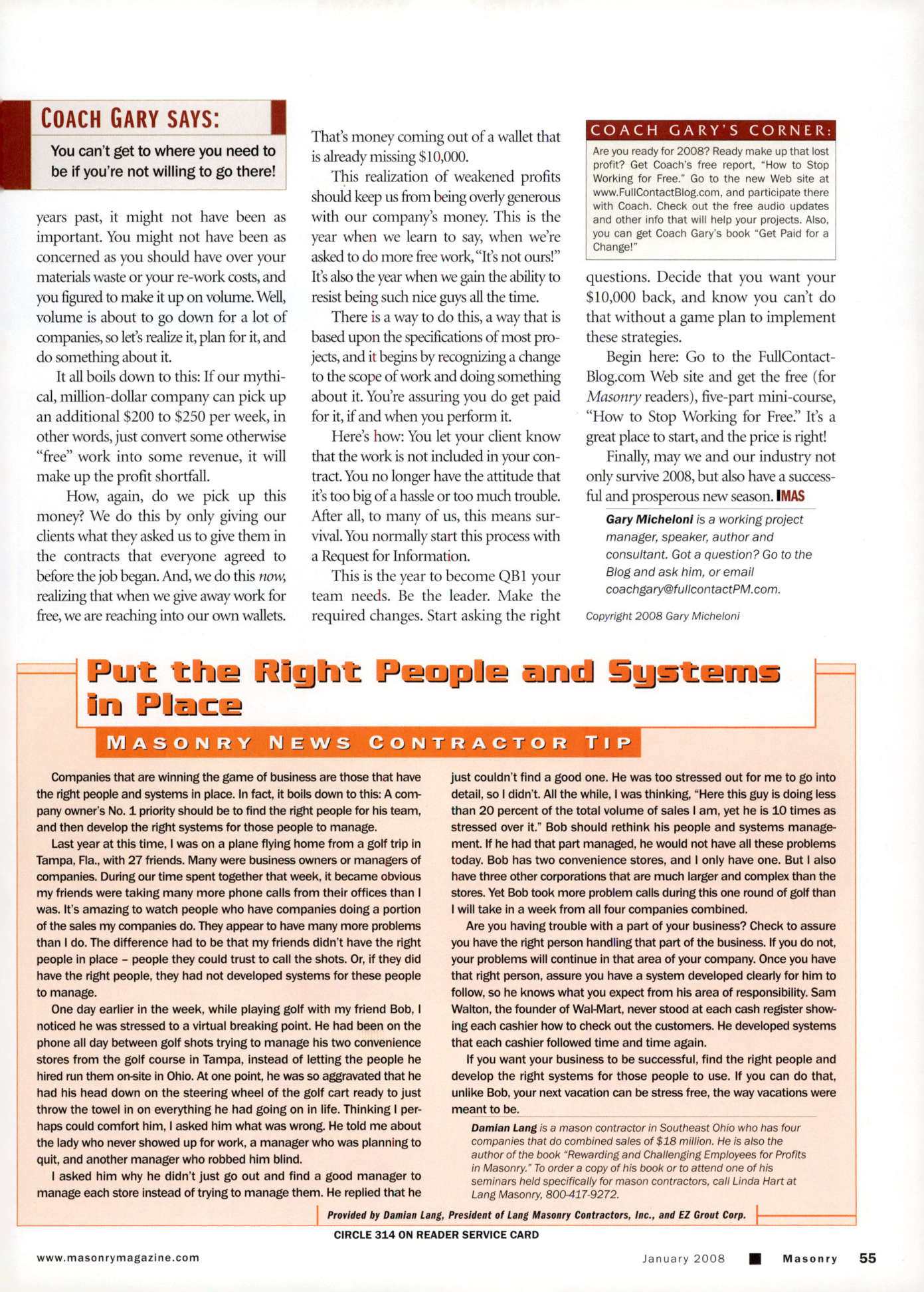 Masonry Magazine January 2008 Page. 59