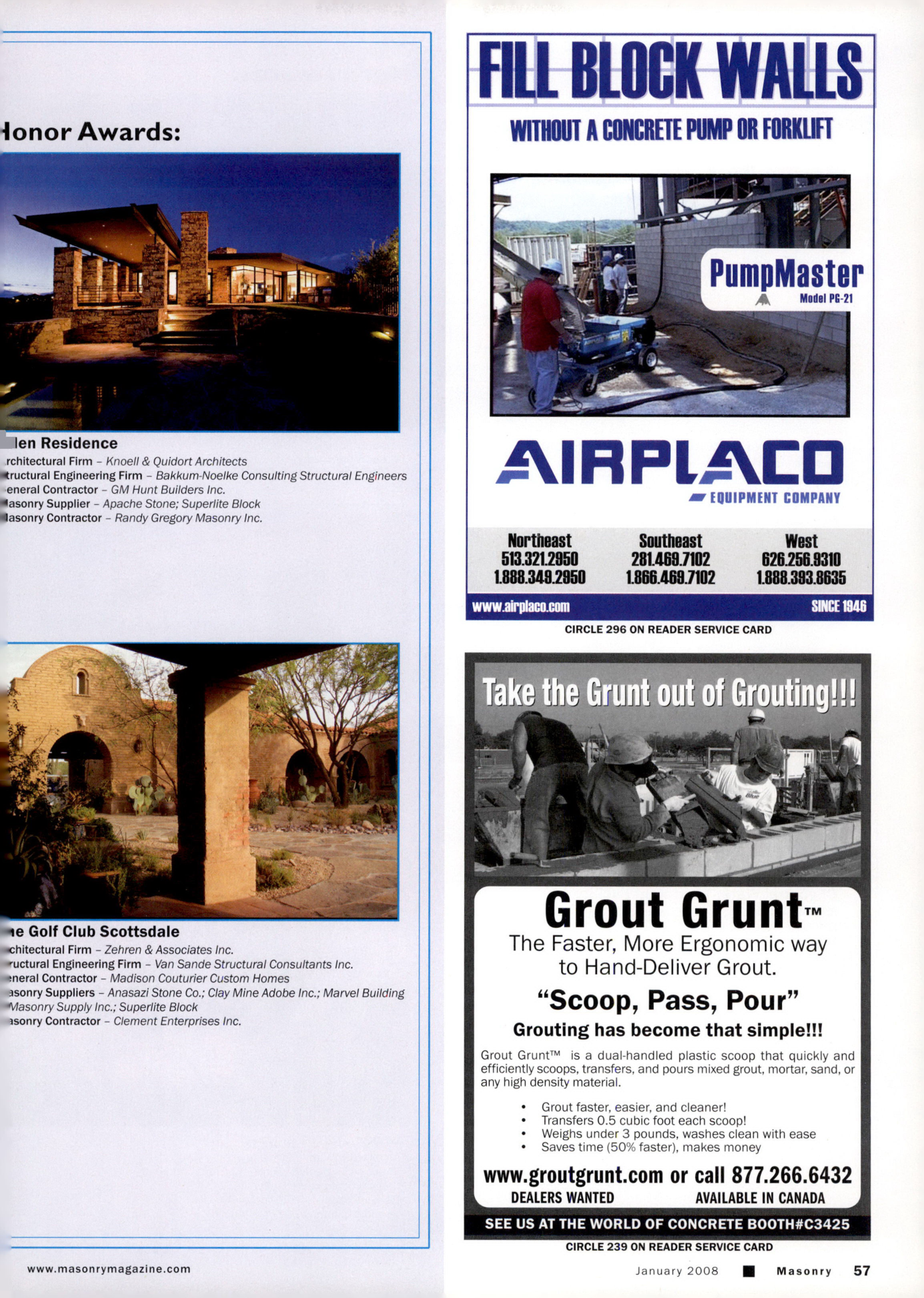 Masonry Magazine January 2008 Page. 61
