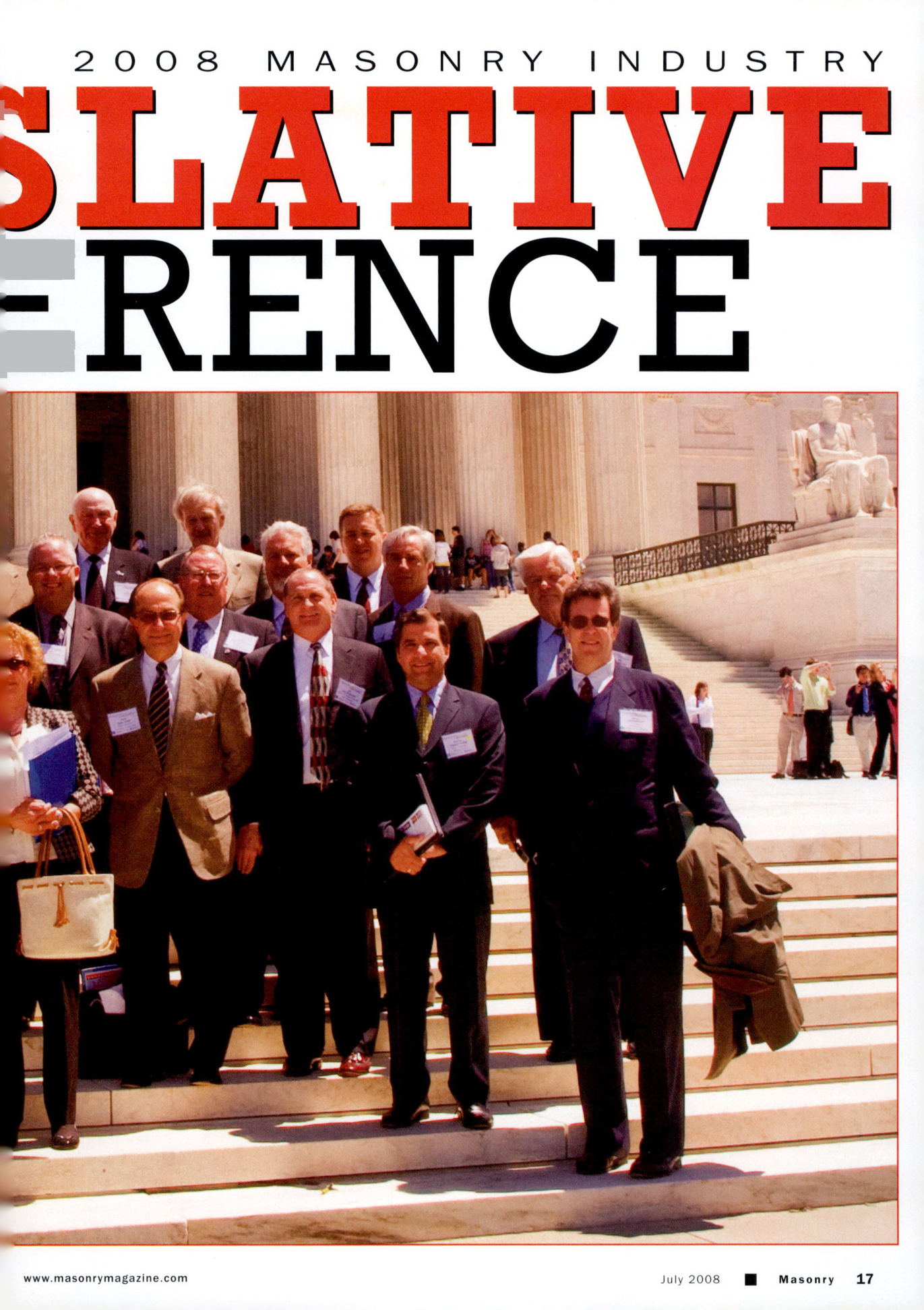 Masonry Magazine July 2008 Page. 19