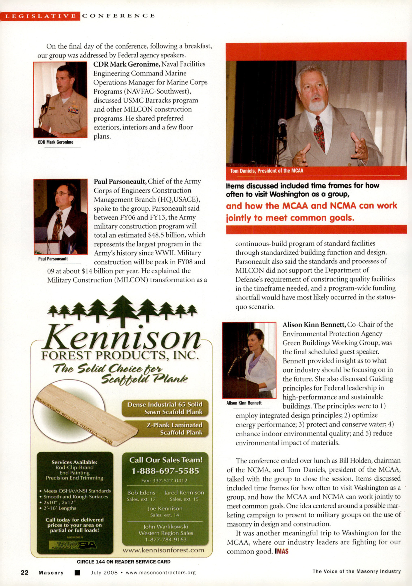 Masonry Magazine July 2008 Page. 24
