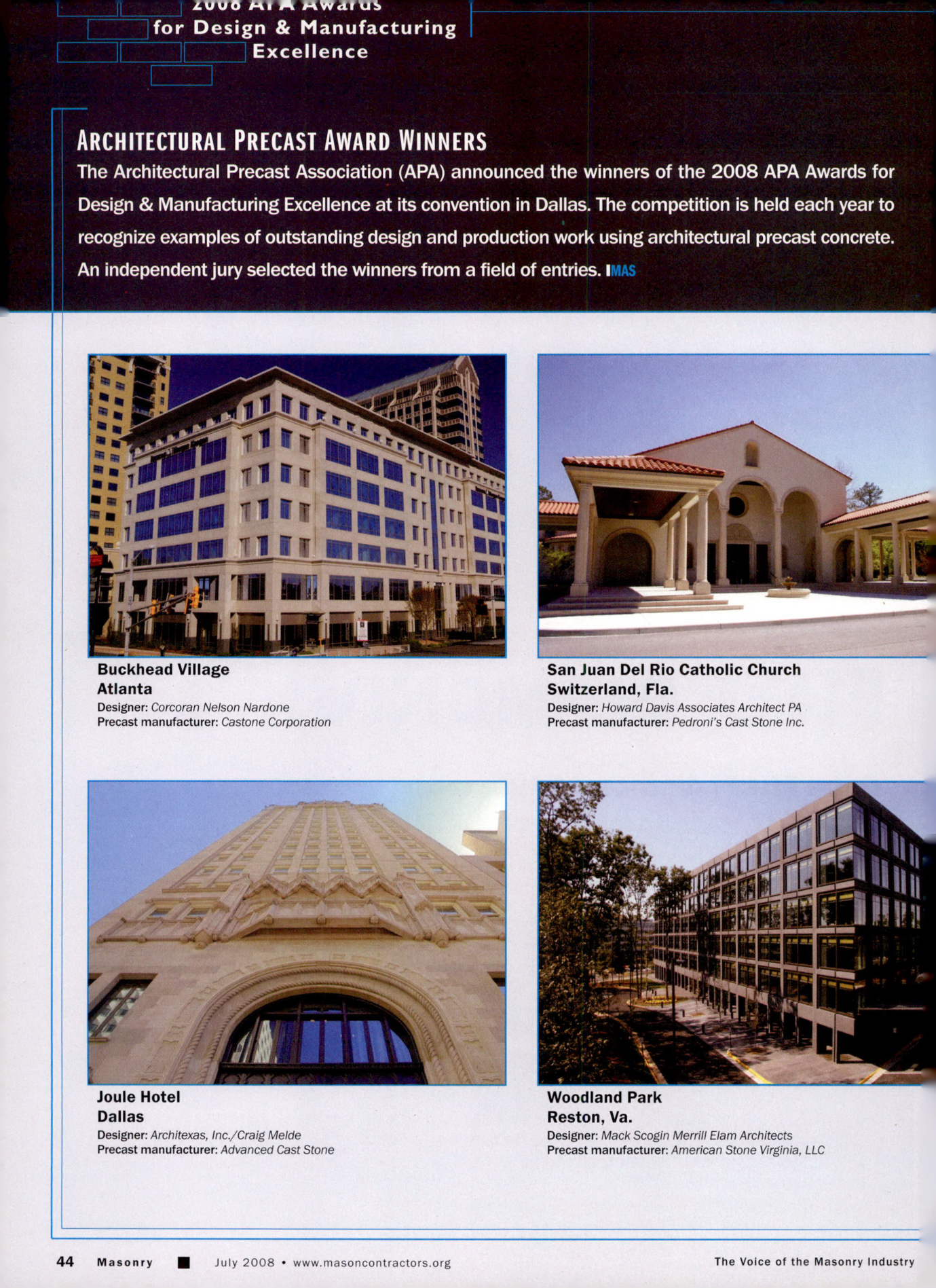 Masonry Magazine July 2008 Page. 46