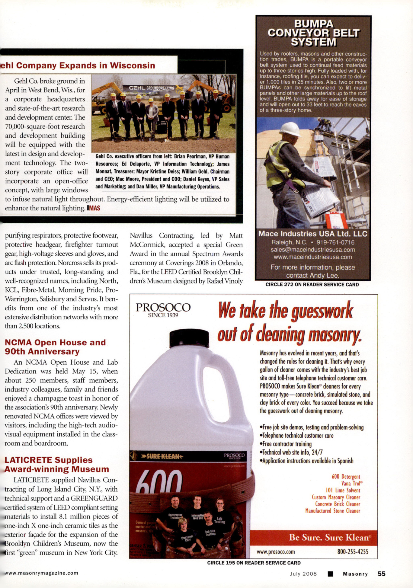 Masonry Magazine July 2008 Page. 57