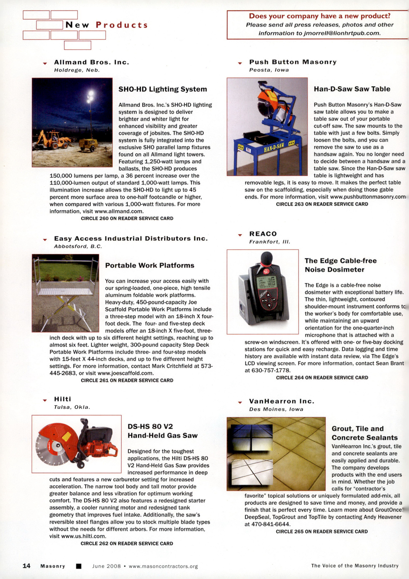 Masonry Magazine June 2008 Page. 16