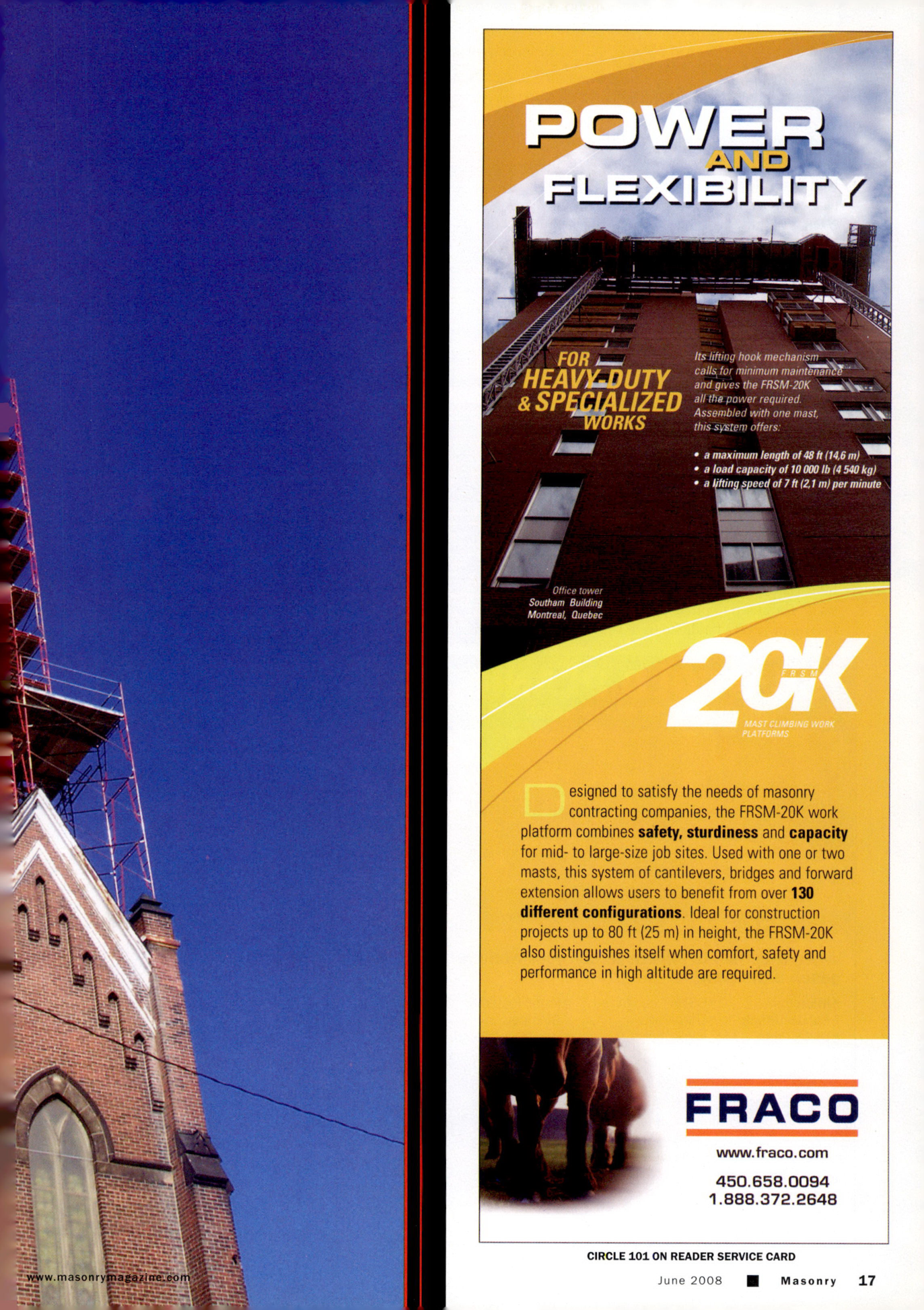 Masonry Magazine June 2008 Page. 19