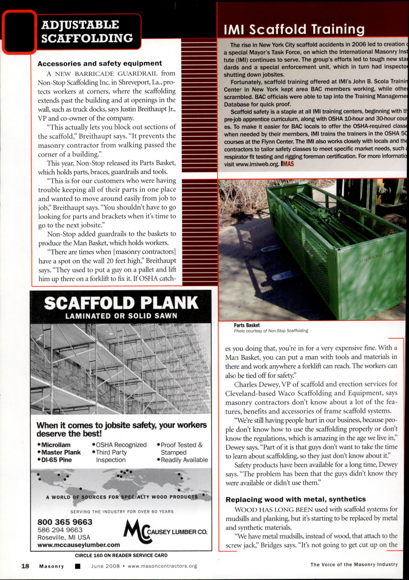 Masonry Magazine June 2008 Page. 20