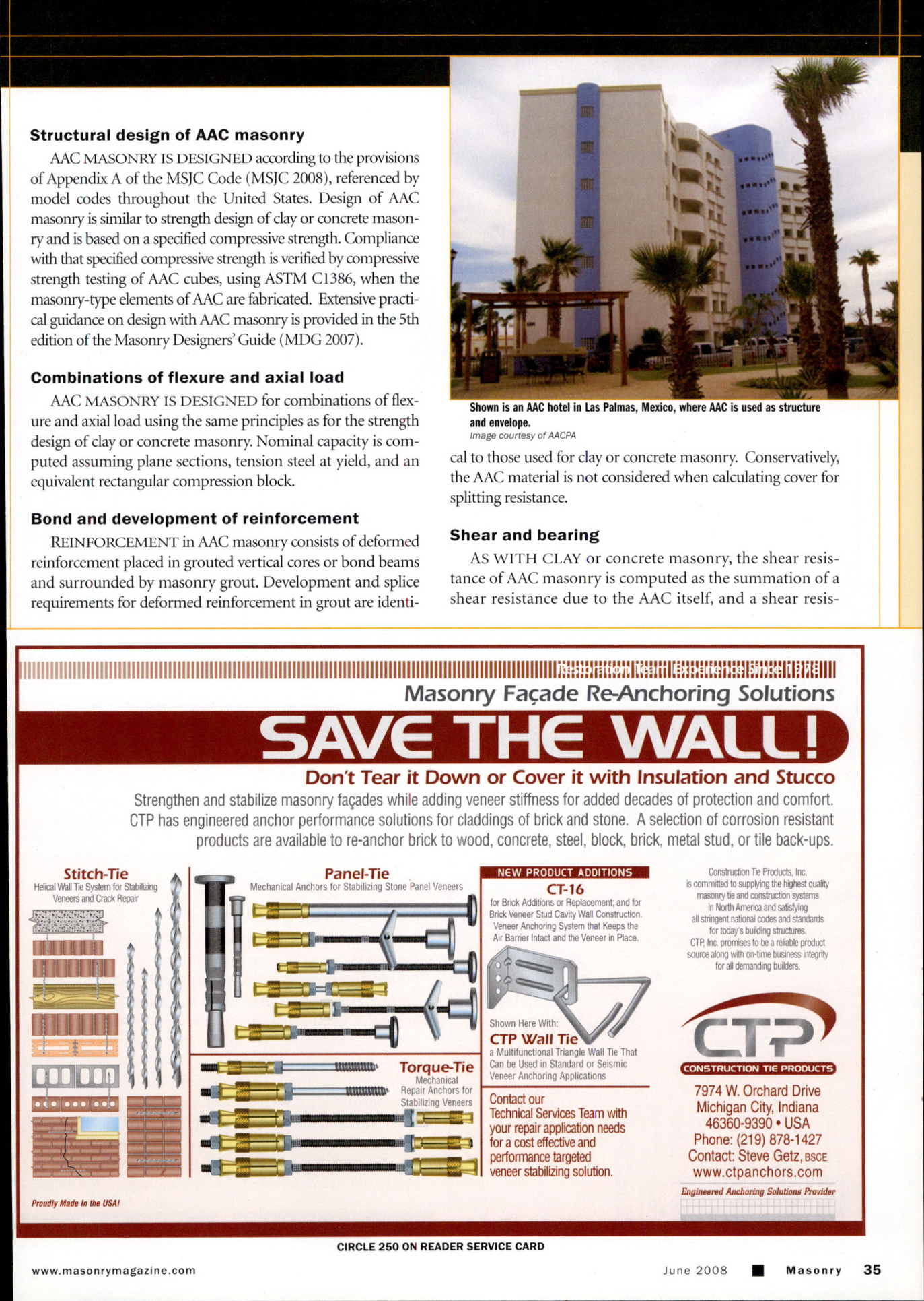 Masonry Magazine June 2008 Page. 37