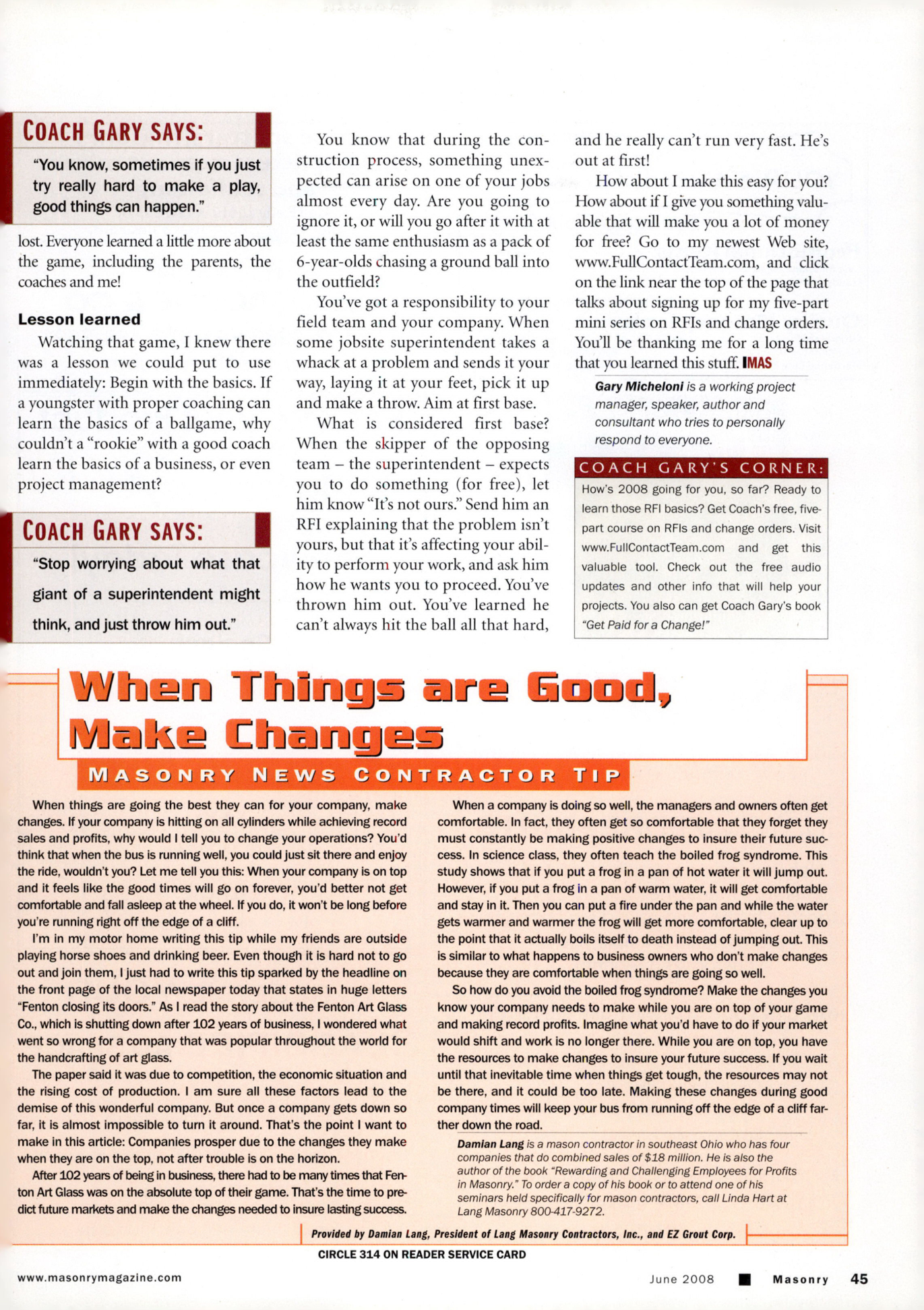Masonry Magazine June 2008 Page. 47