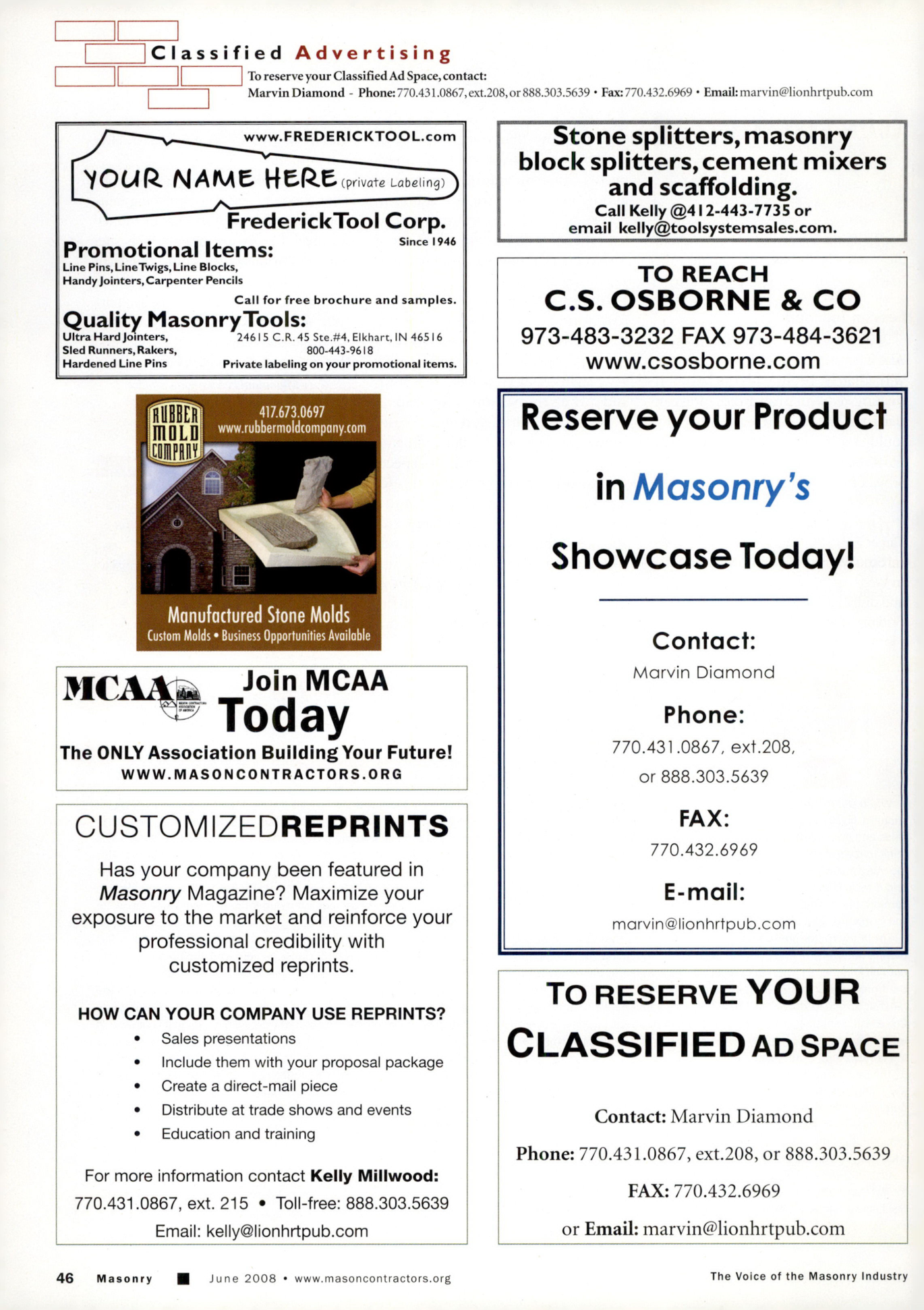 Masonry Magazine June 2008 Page. 48