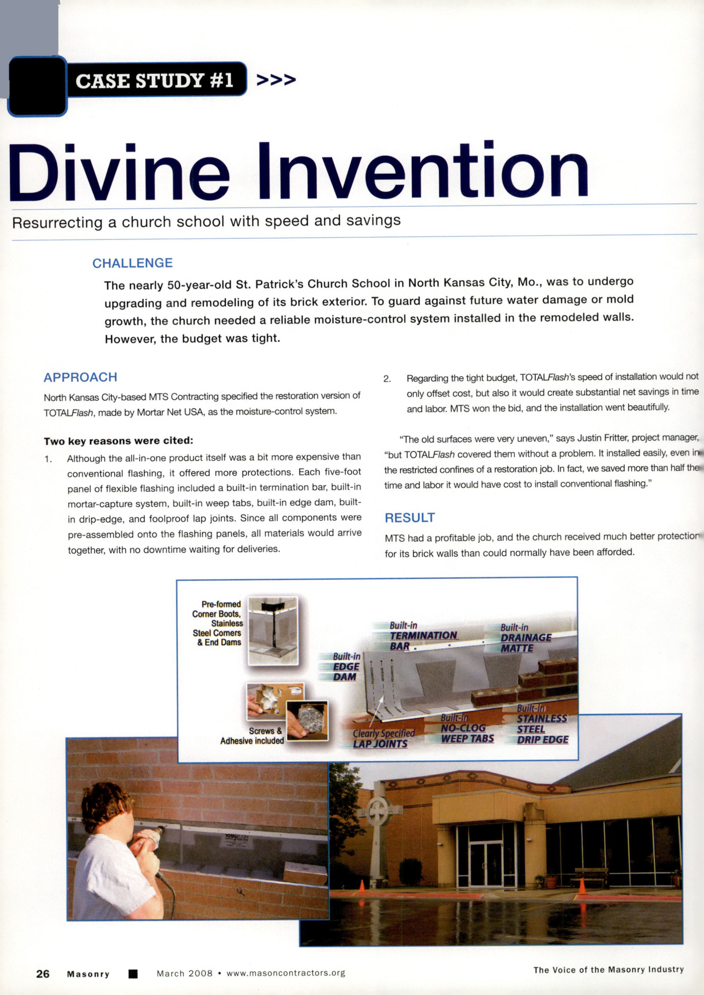 Masonry Magazine March 2008 Page. 28
