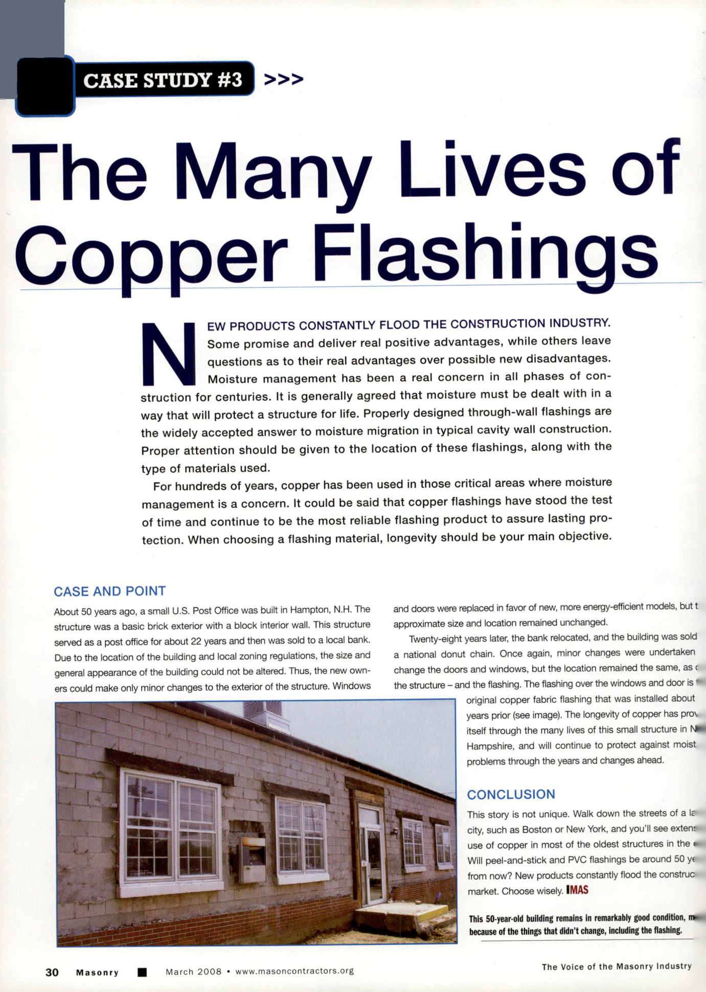 Masonry Magazine March 2008 Page. 32