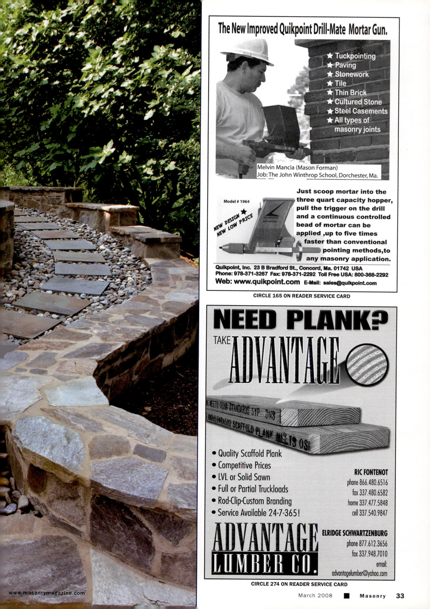 Masonry Magazine March 2008 Page. 35
