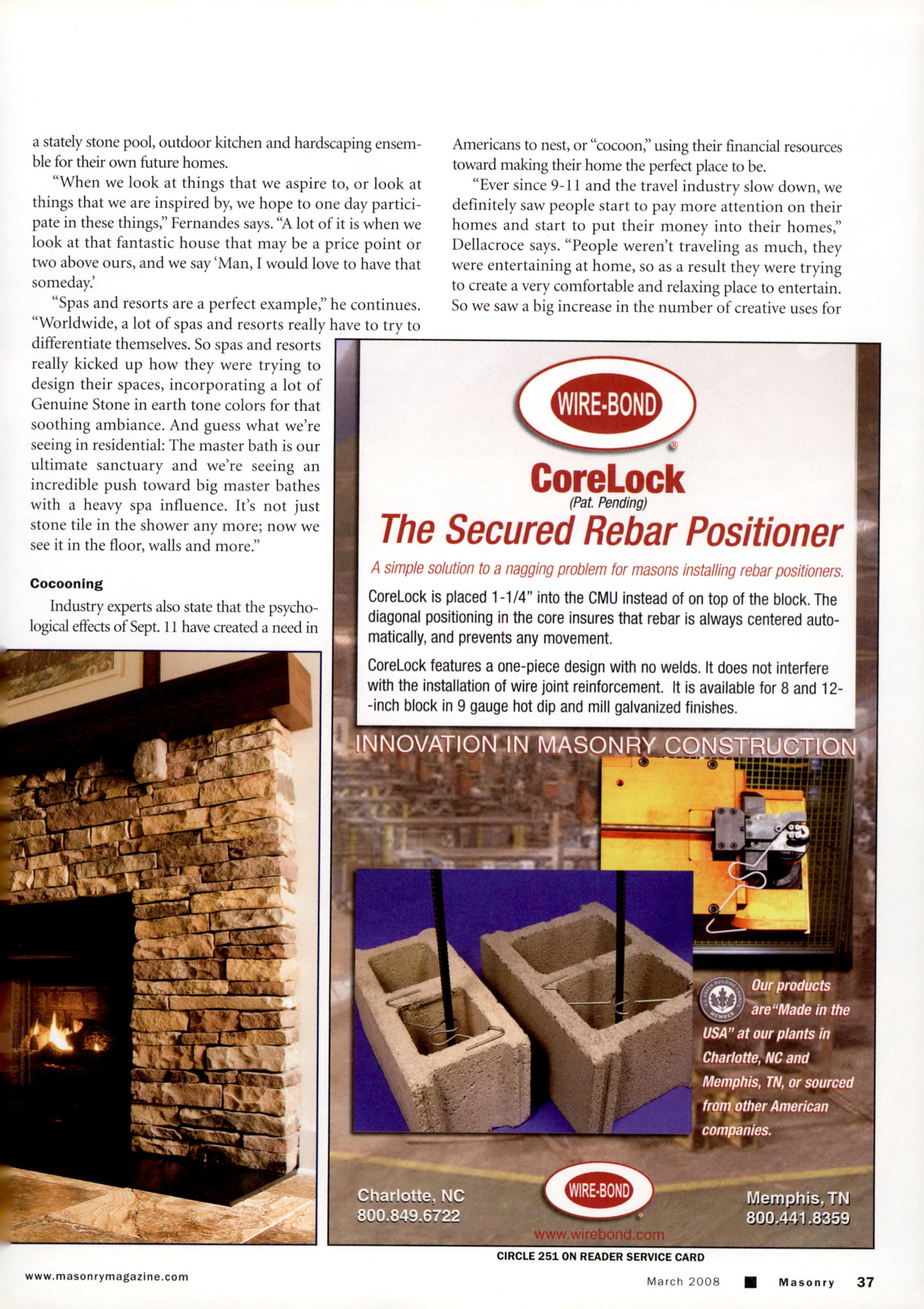 Masonry Magazine March 2008 Page. 39